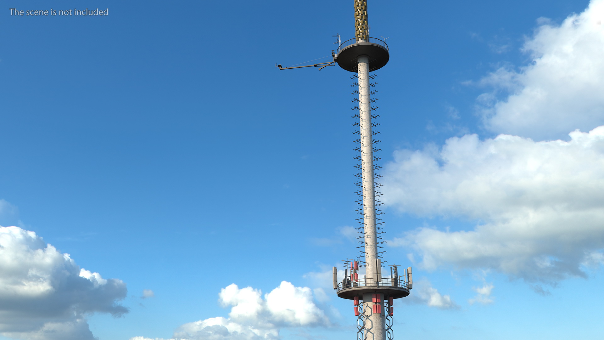 3D model Ostankino Tower
