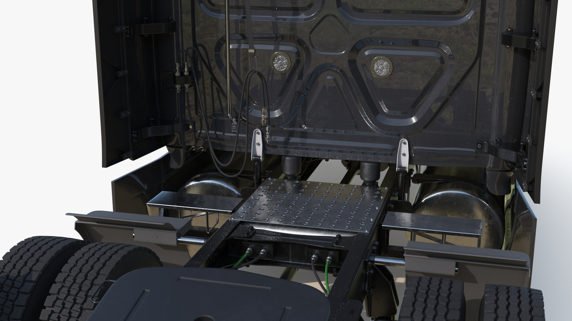 Aerodynamic Sleeper Semi Truck Tractor - view 9