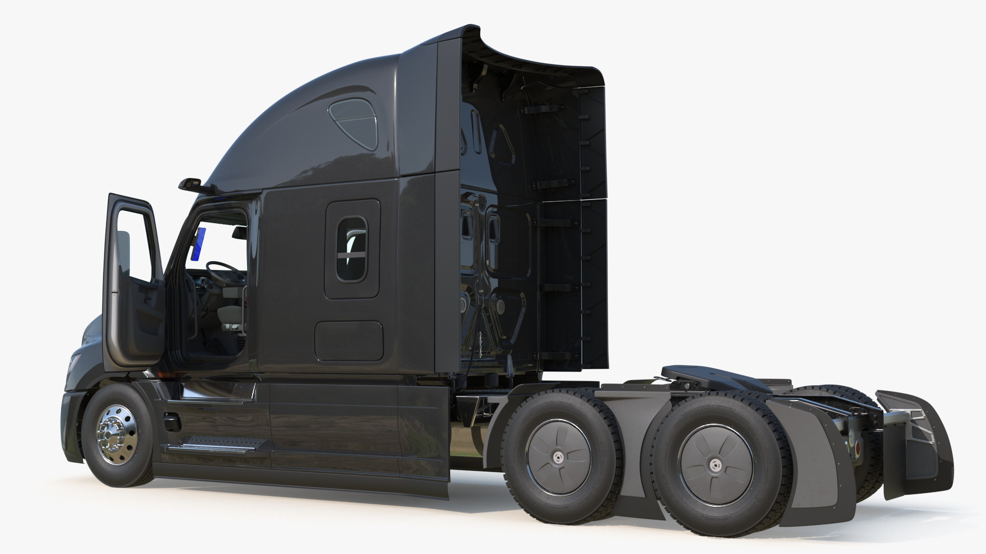 Aerodynamic Sleeper Semi Truck Tractor - view 5