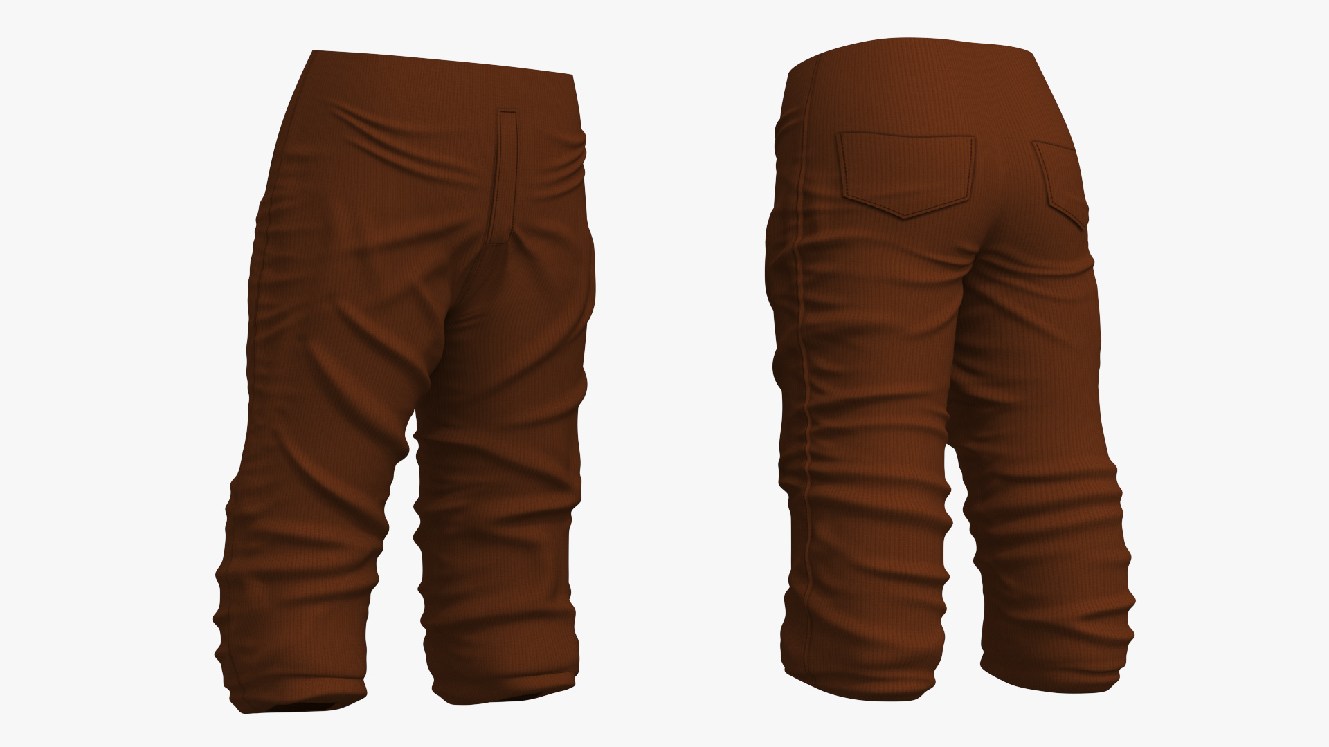 3D Child in Fall Clothes A-Pose model