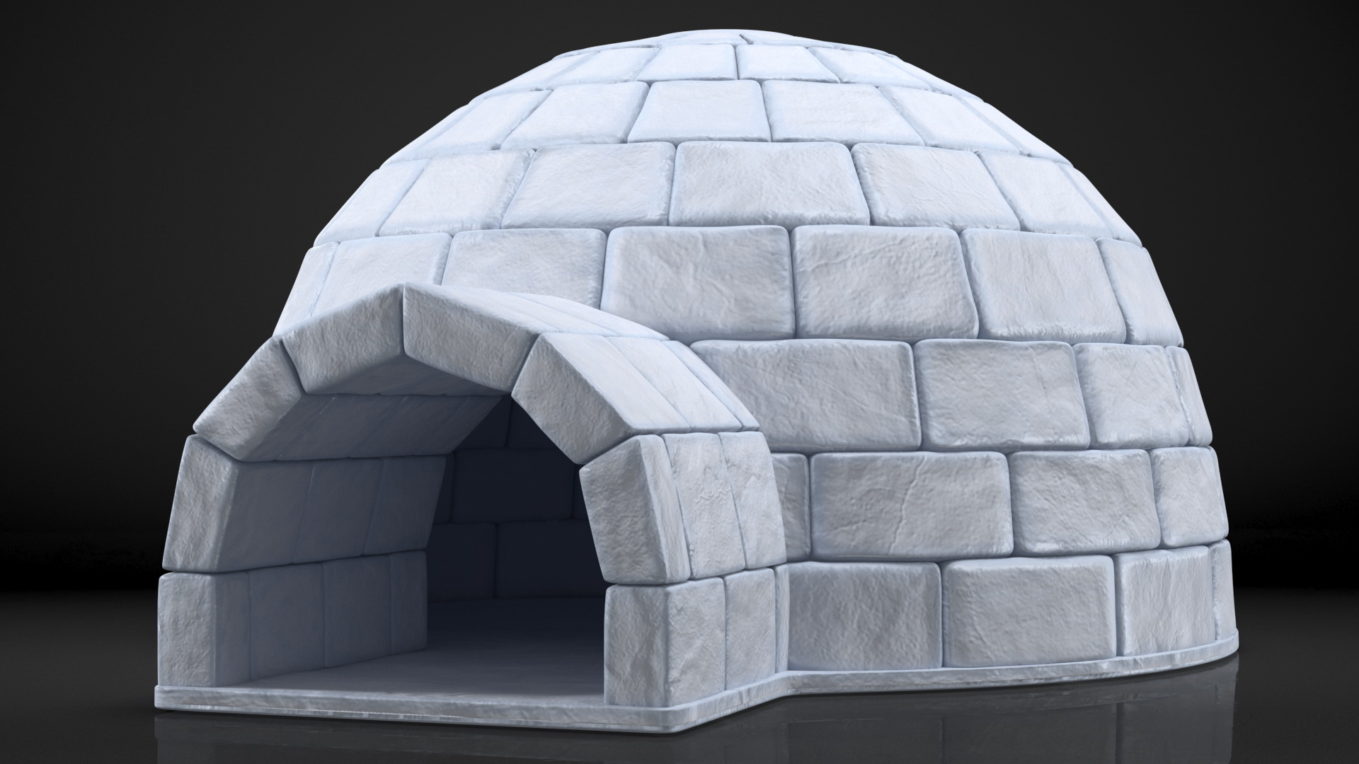 Igloo 3D model