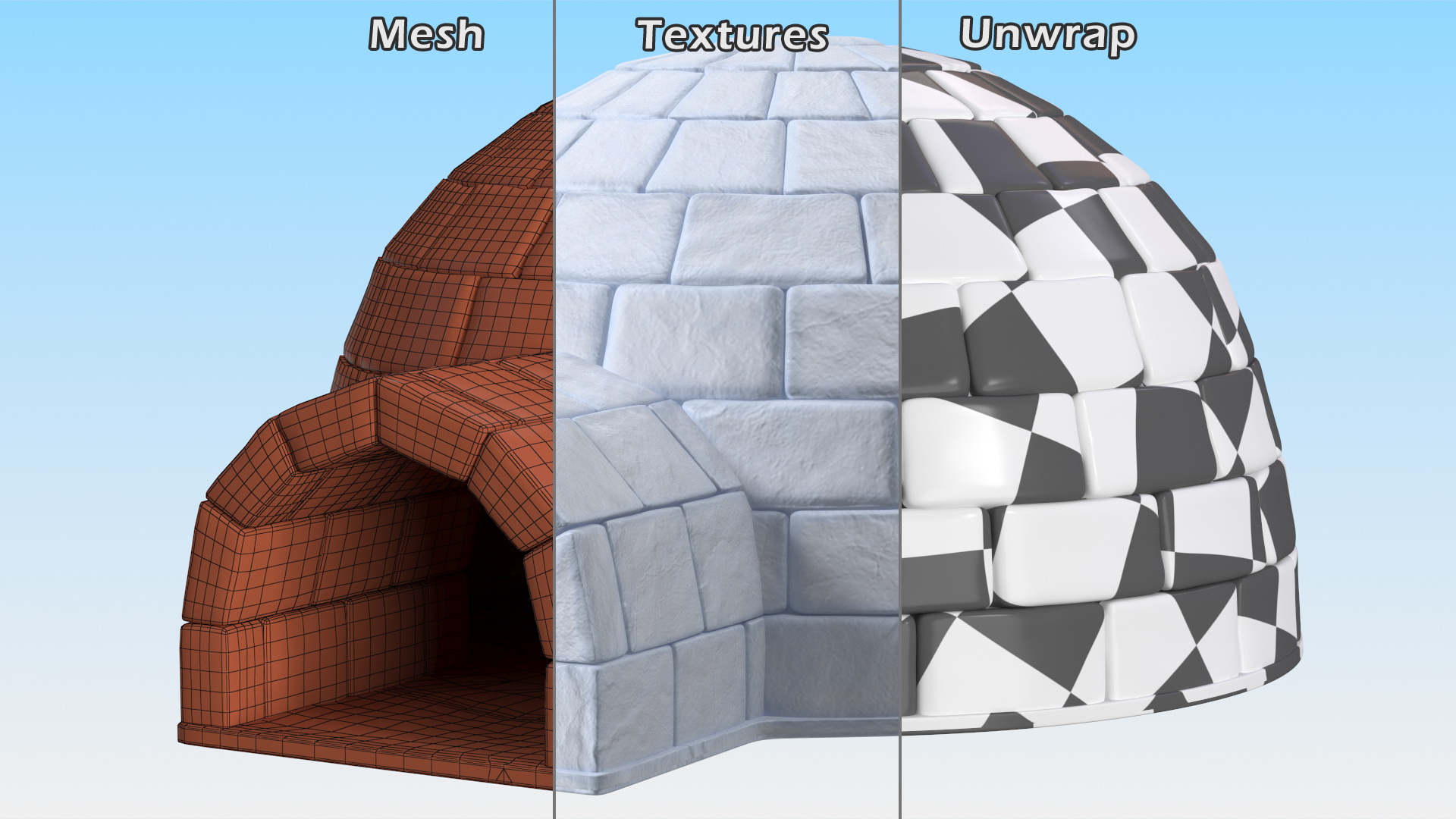 Igloo 3D model
