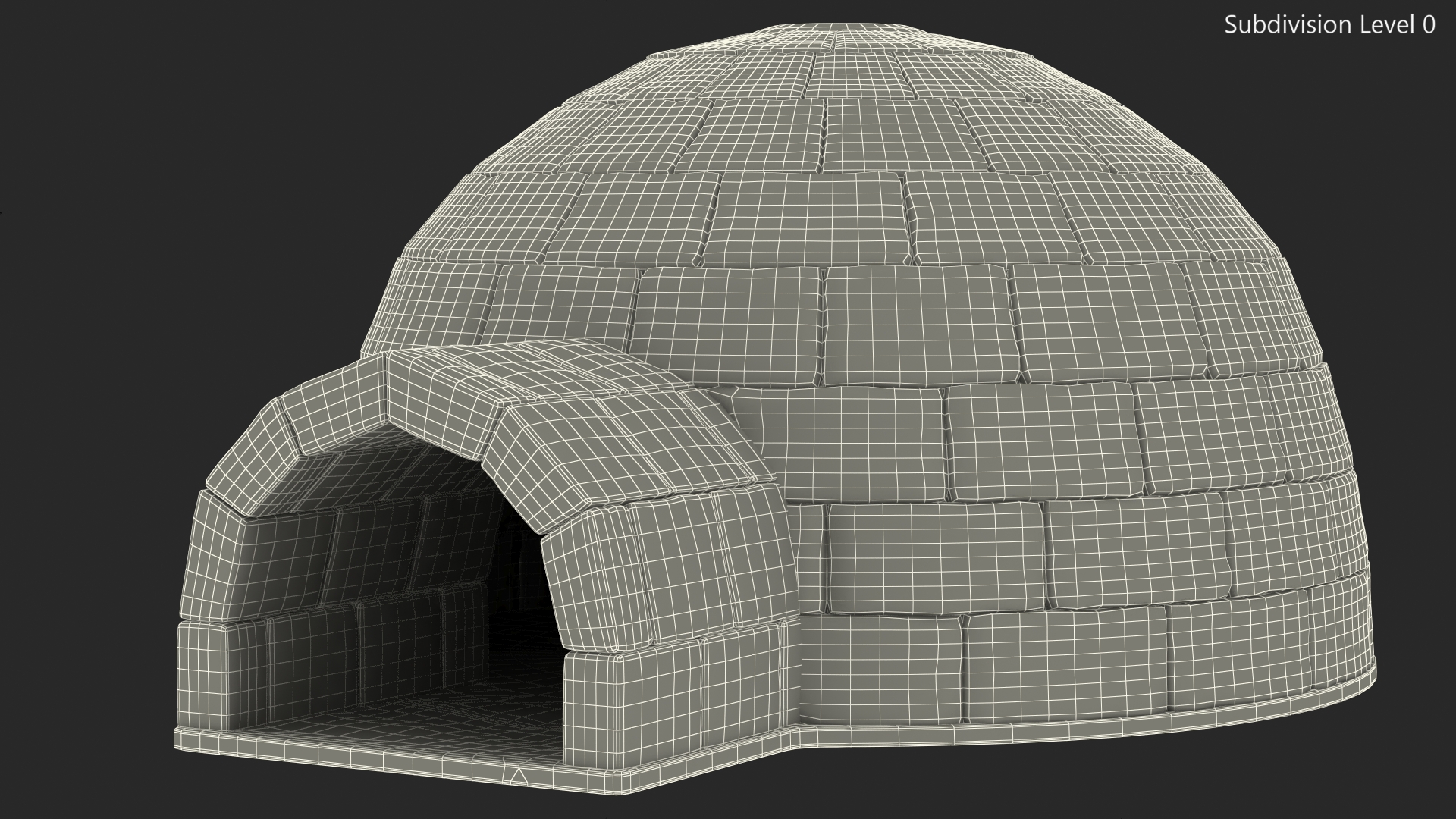 Igloo 3D model