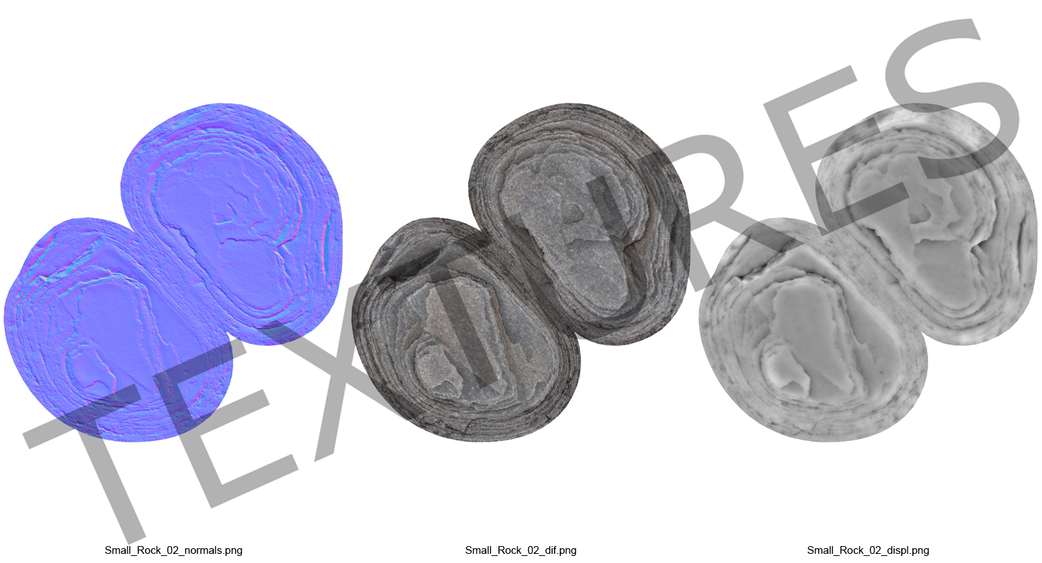 3D model Small Rock