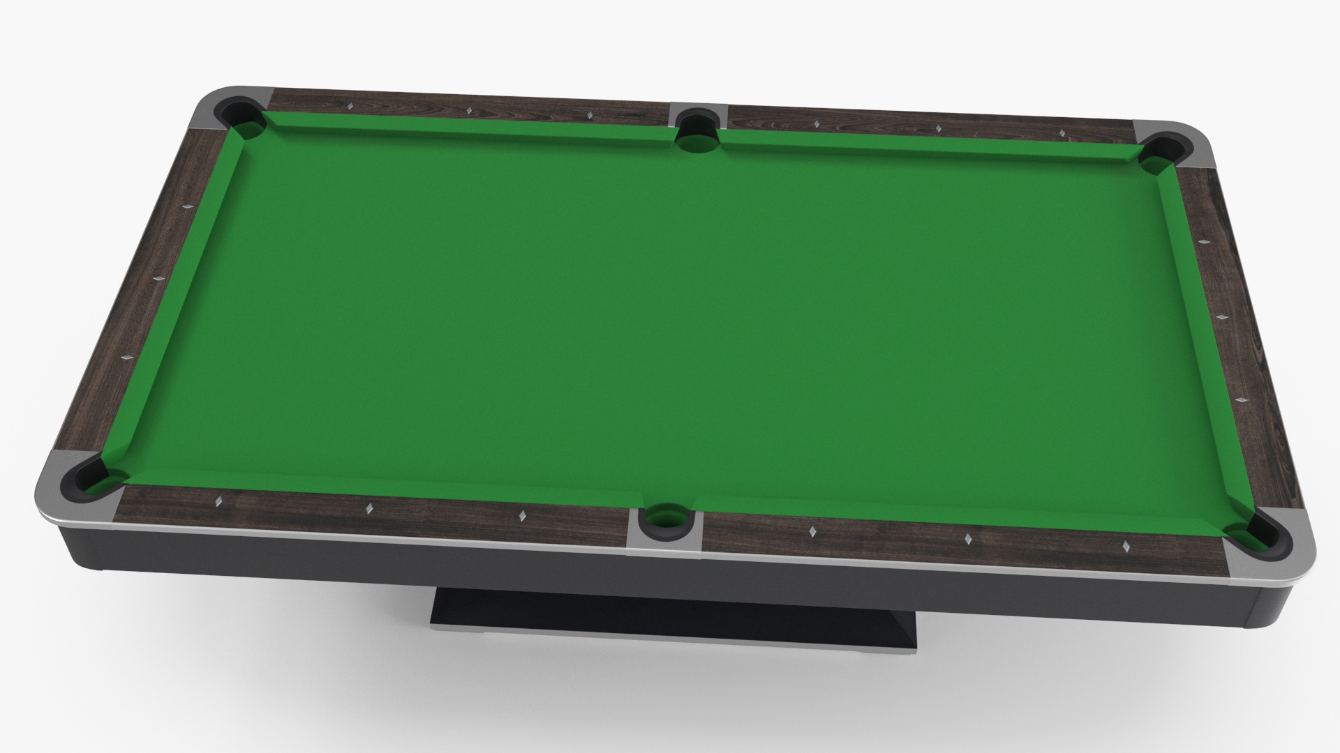 3D Professional Billiards Table 9ft Green model