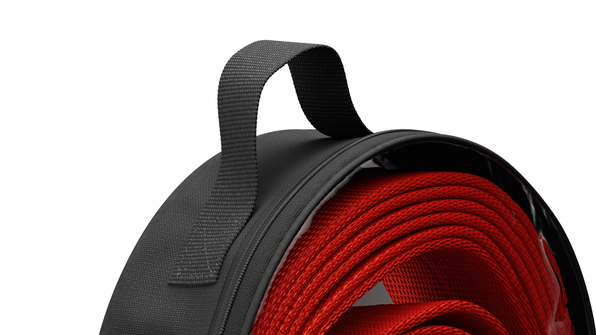3D Heavy Duty Tow Rope Packed