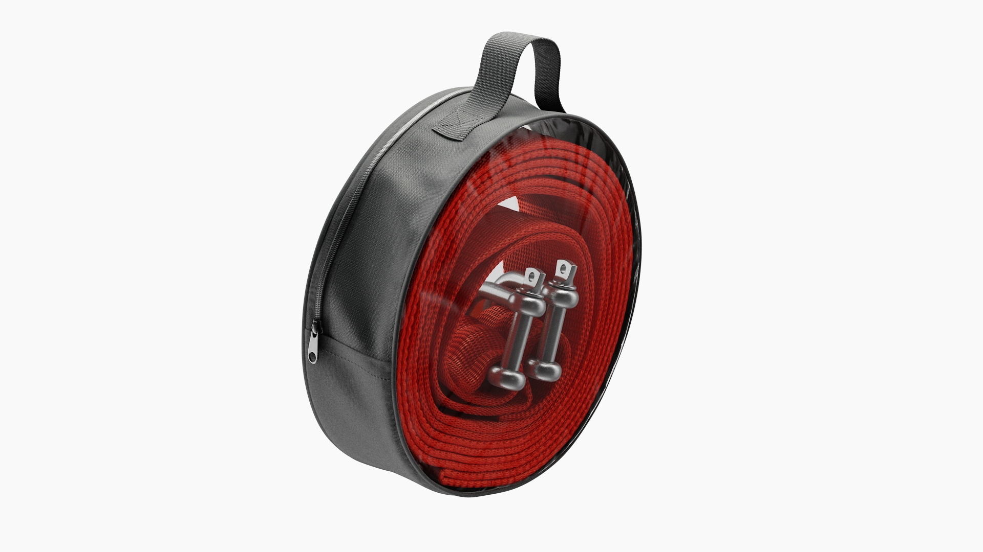 3D Heavy Duty Tow Rope Packed