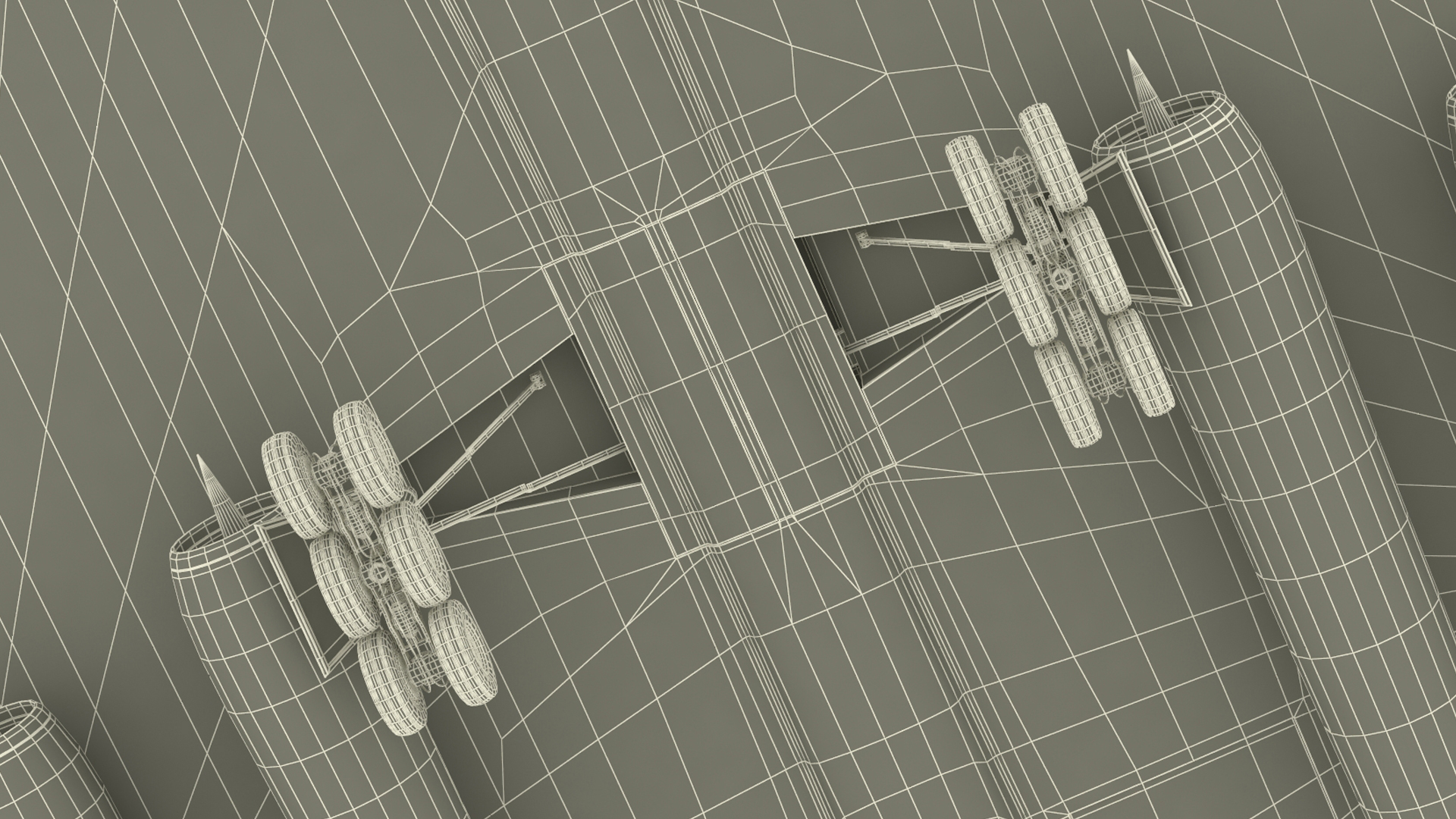 Overture Supersonic Jet Aircraft 3D