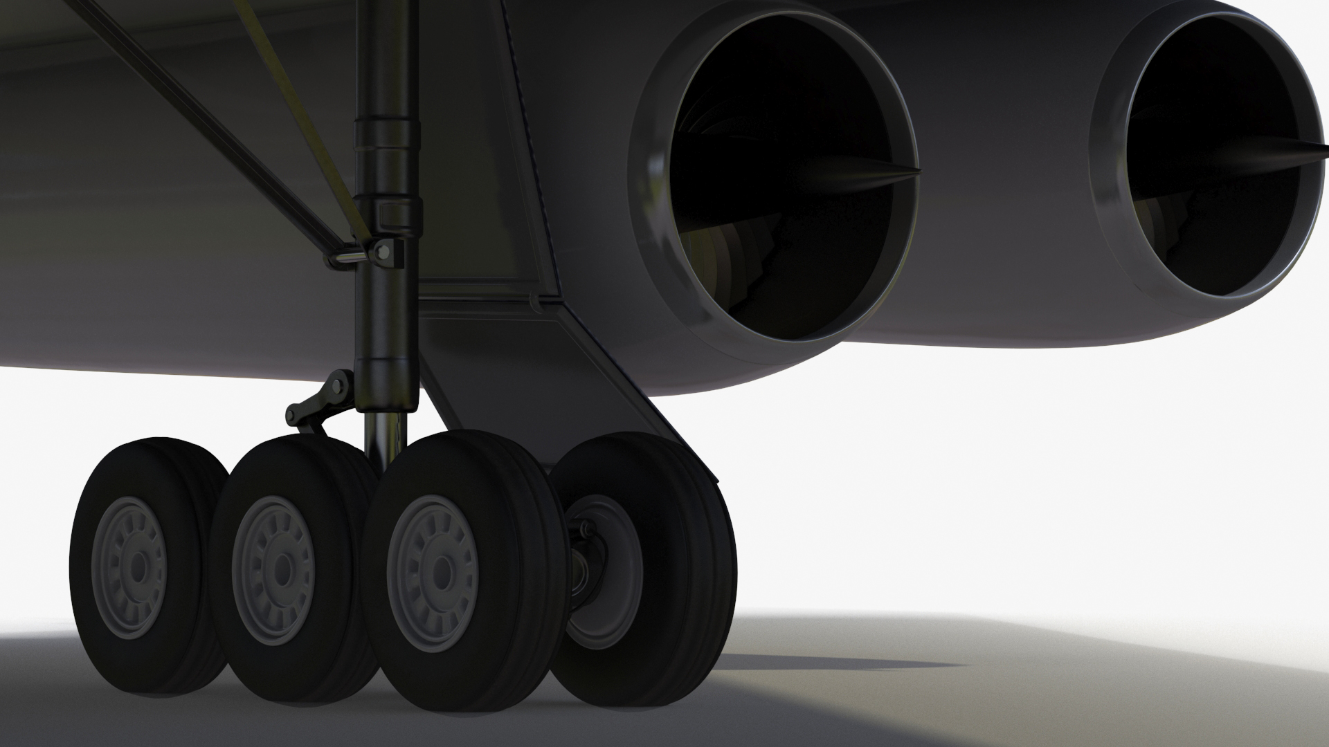 Overture Supersonic Jet Aircraft 3D