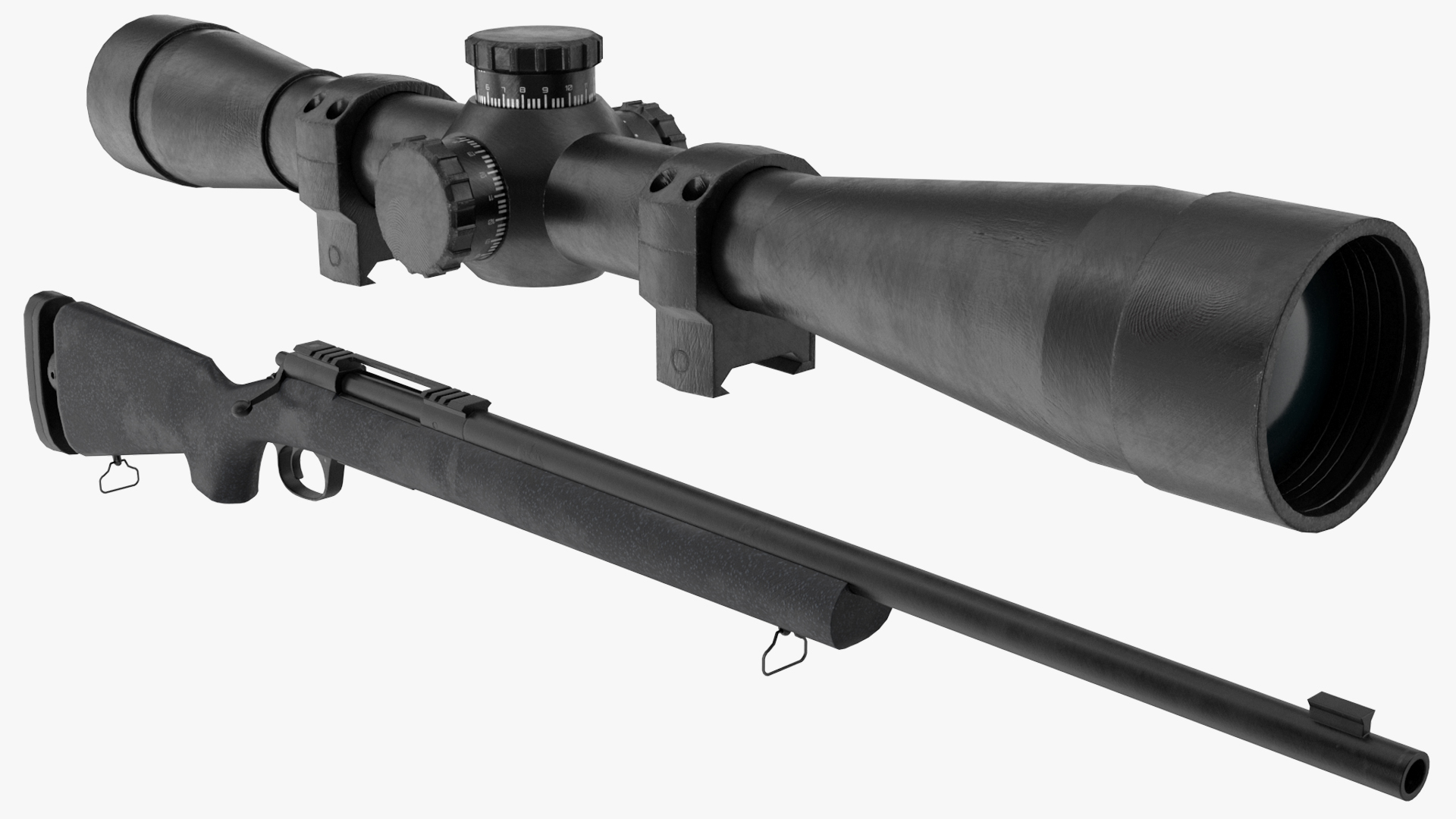 M24 Sniper Rifle AAA Game Weapon 3D