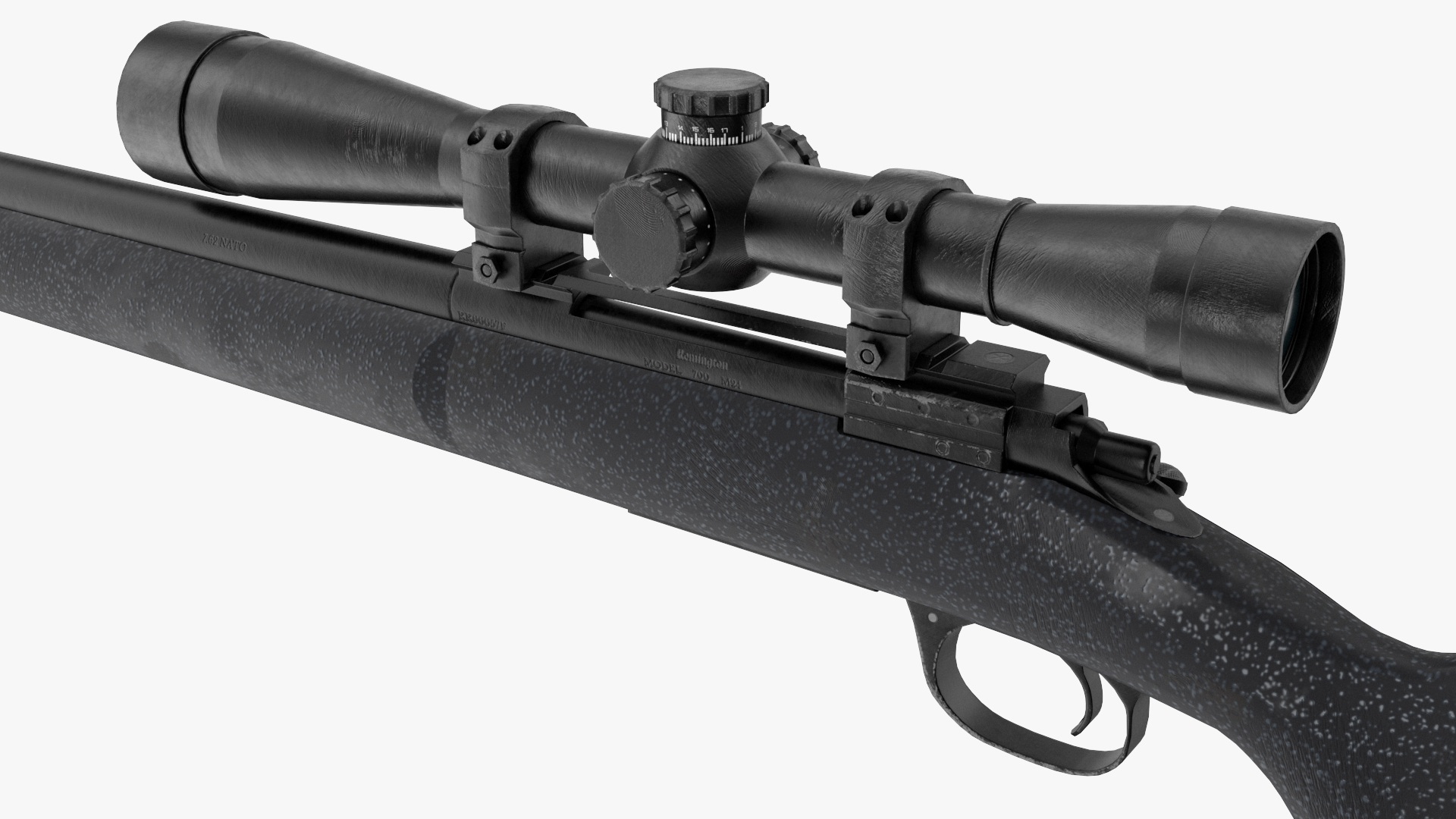 M24 Sniper Rifle AAA Game Weapon 3D