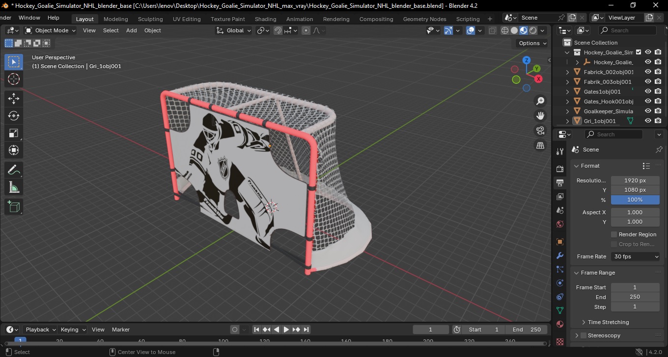 Hockey Goalie Simulator NHL 3D