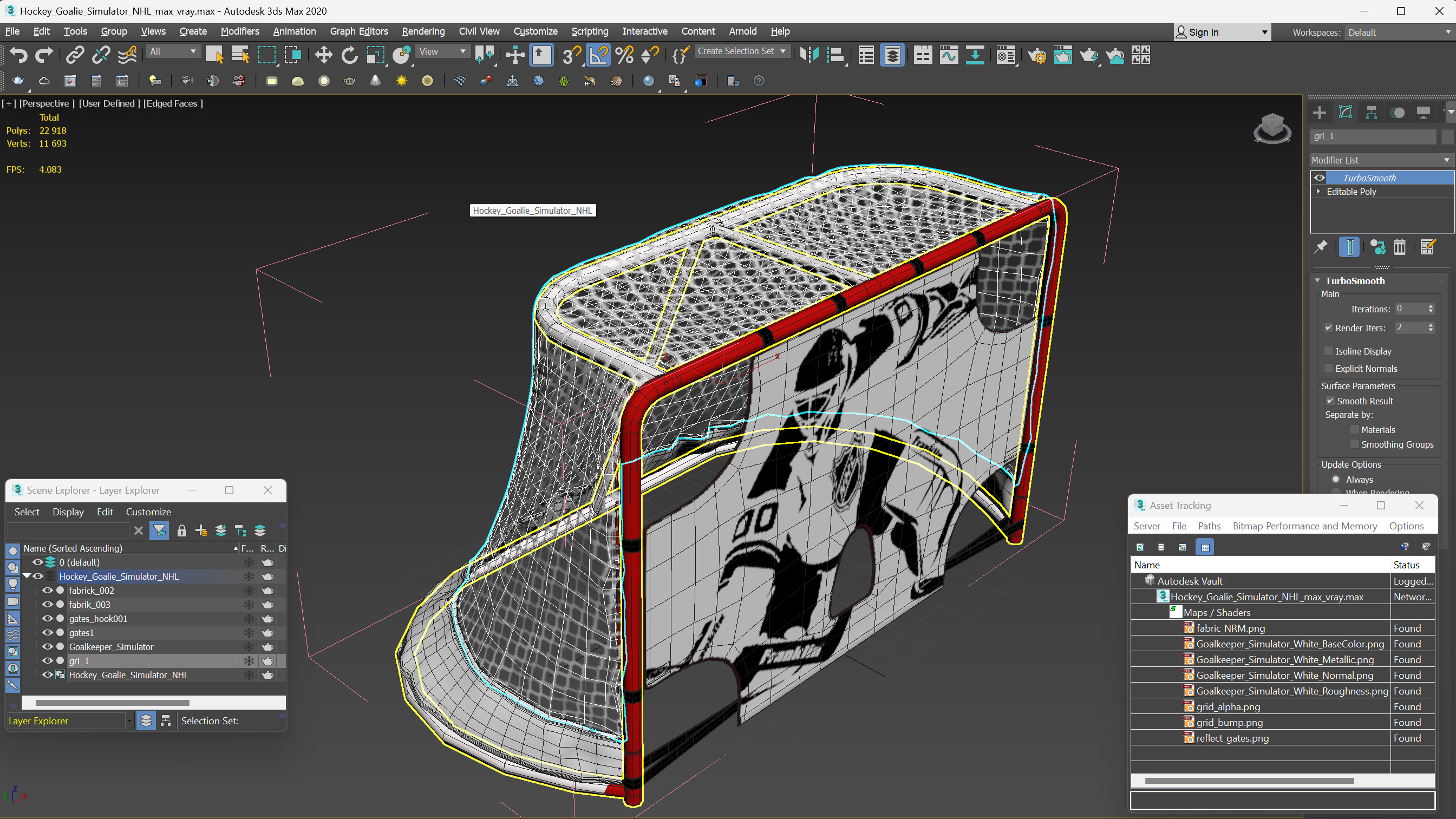 Hockey Goalie Simulator NHL 3D