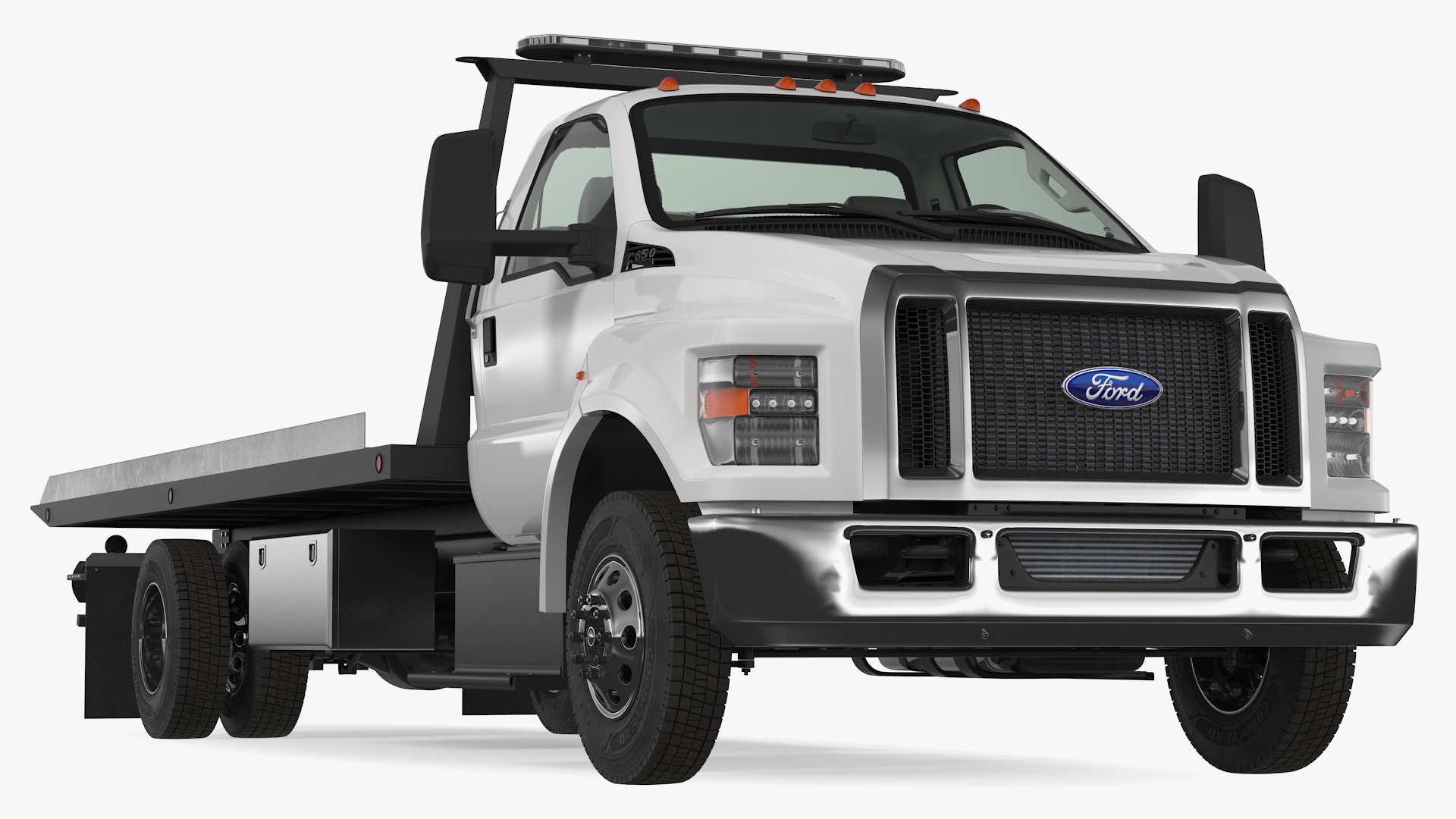 Ford F650 Tow Truck 3D model