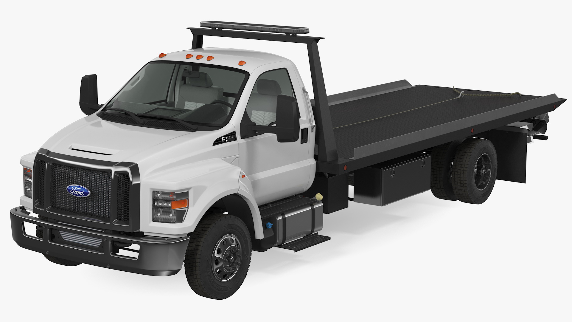 Ford F650 Tow Truck 3D model