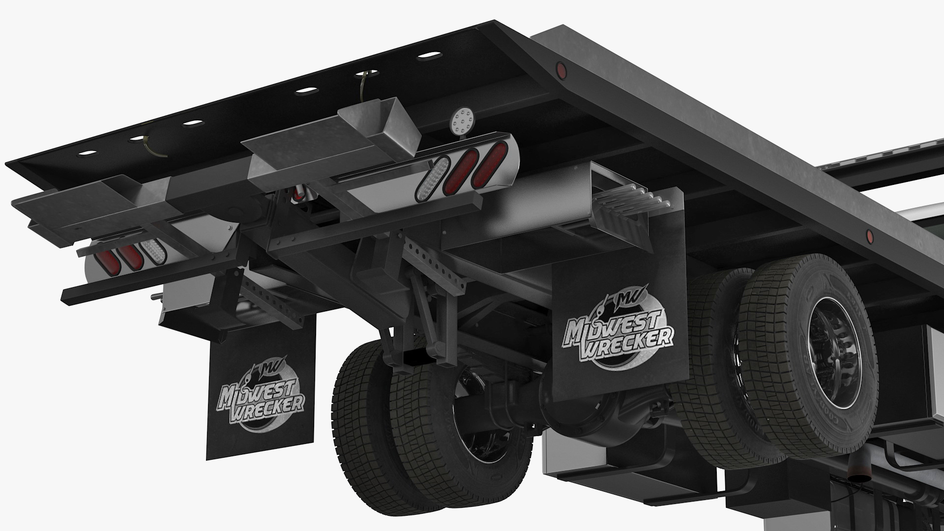 Ford F650 Tow Truck 3D model