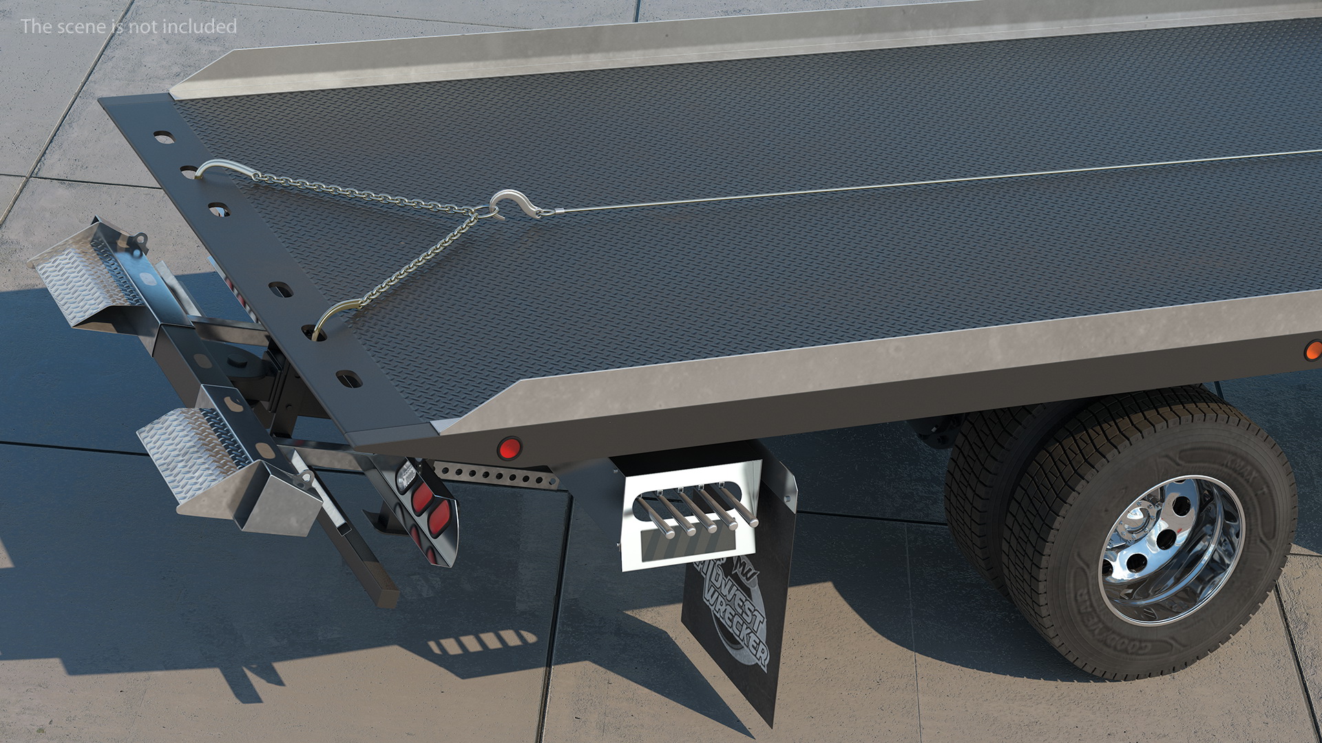 Ford F650 Tow Truck 3D model