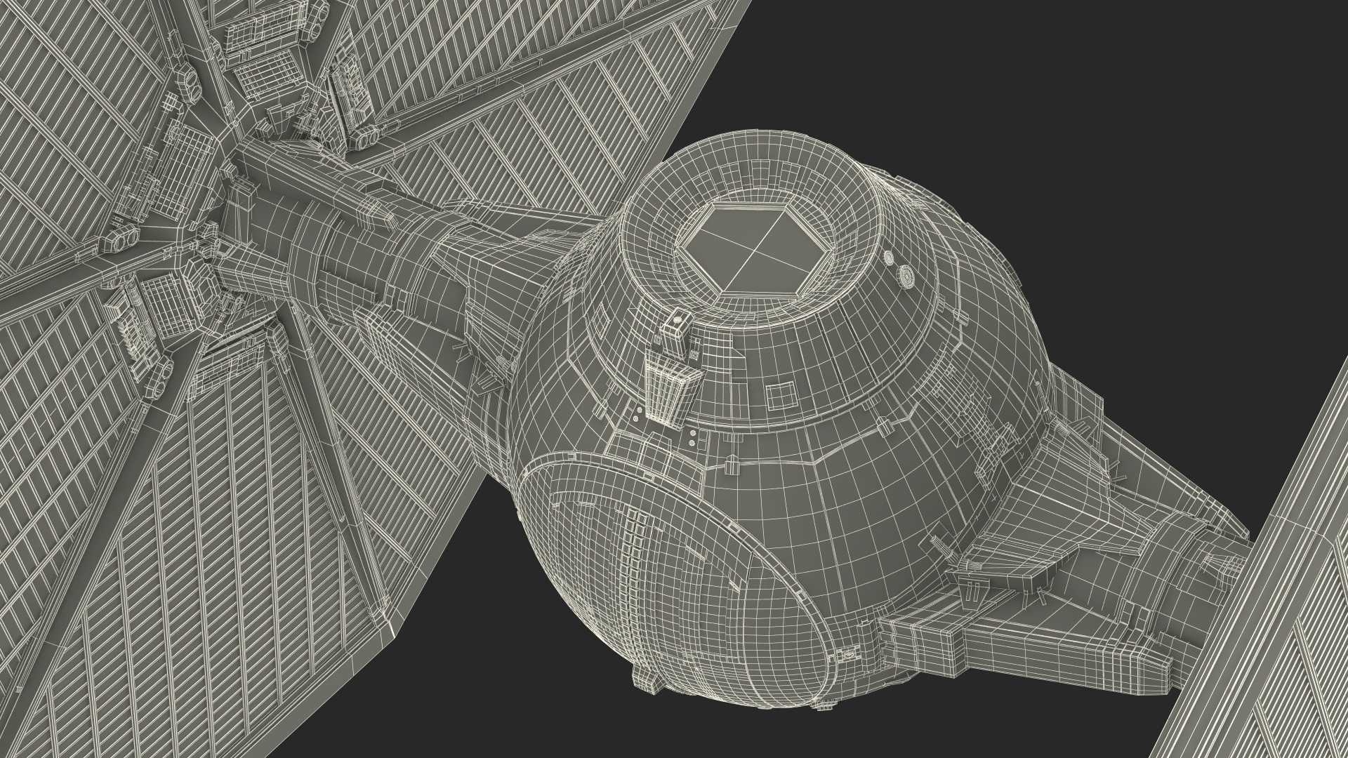 3D model Imperial TIE Fighter