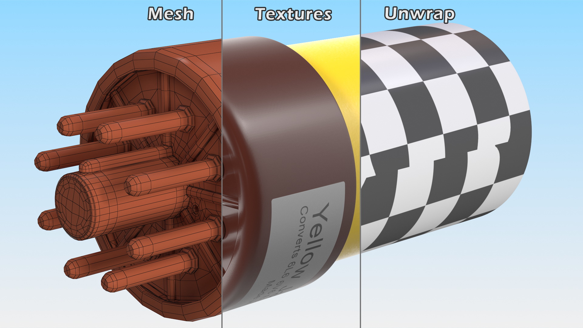 3D Tube Converter Yellow Jackets YJC model