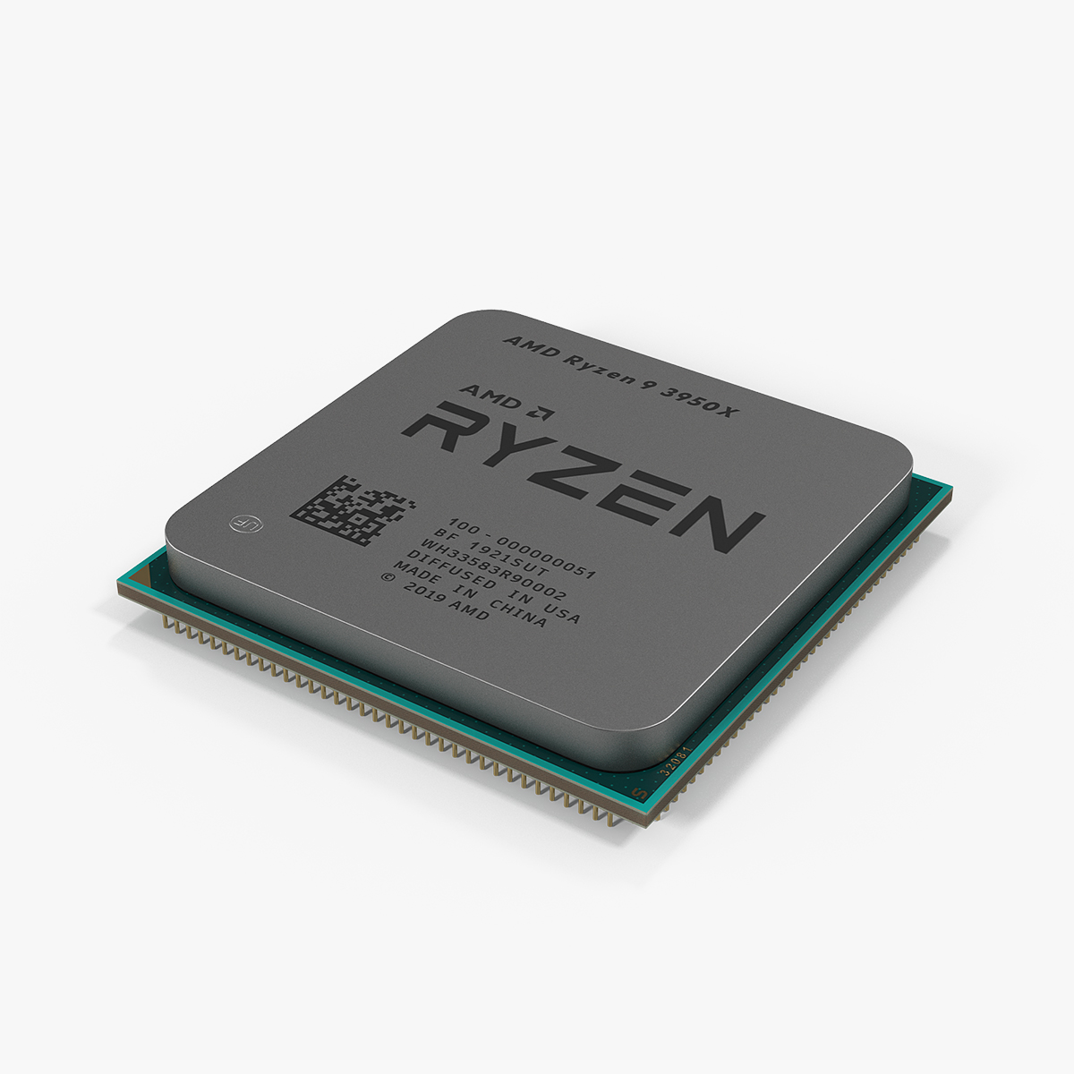 AMD Ryzen 9 CPU, view 3