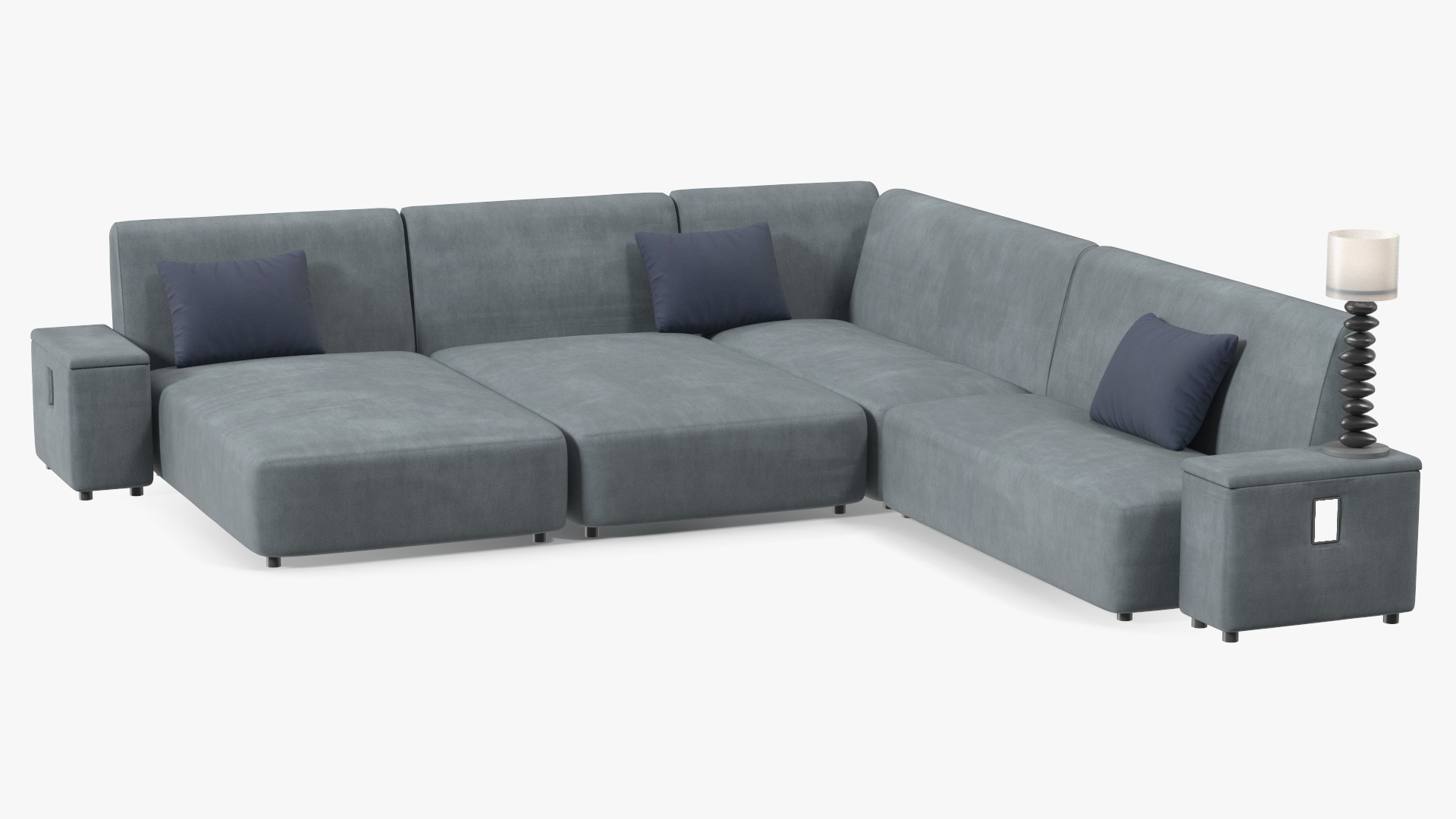 3D Corner Sofa