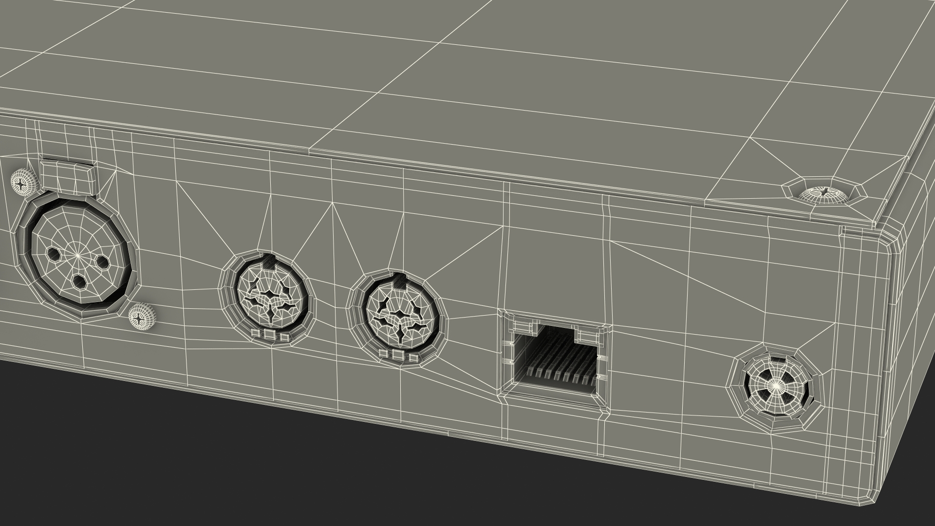 3D model Conference System Control Unit