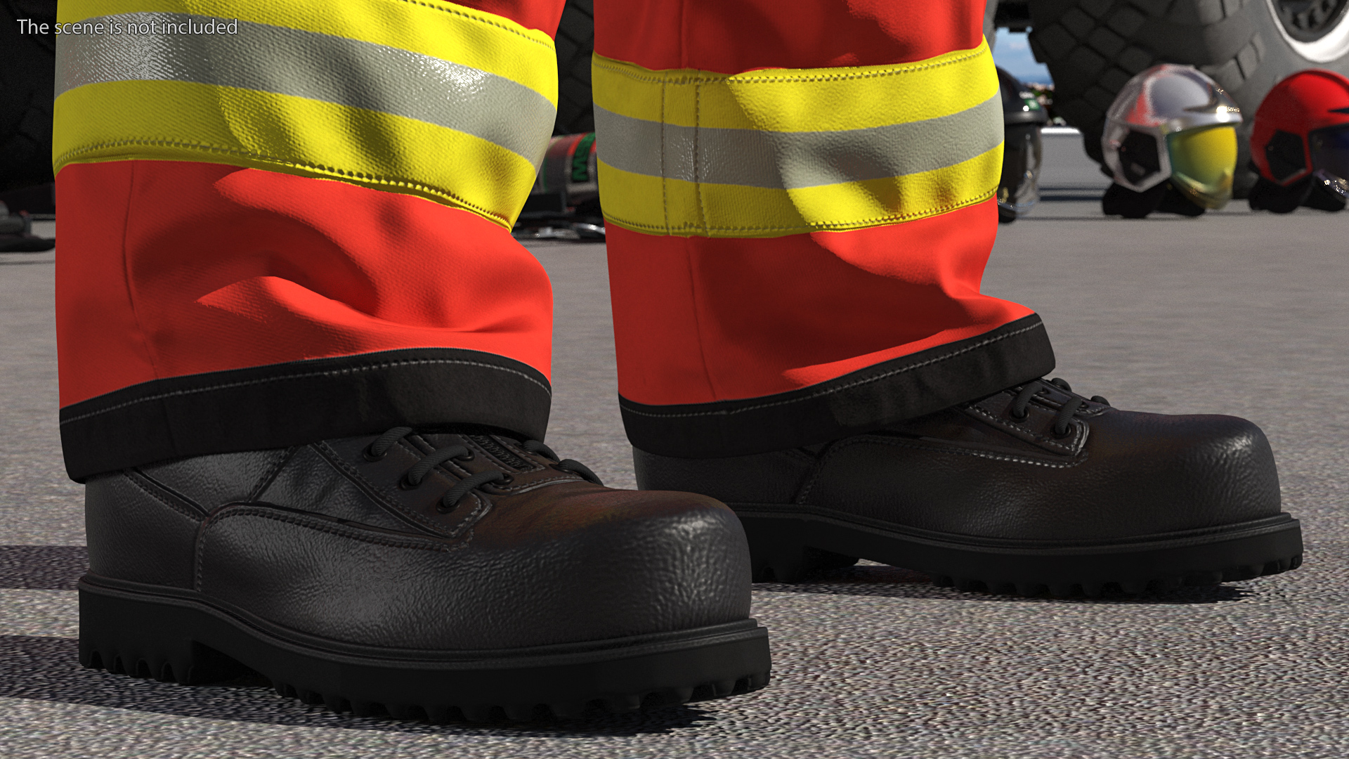 Firefighting Suit 3D