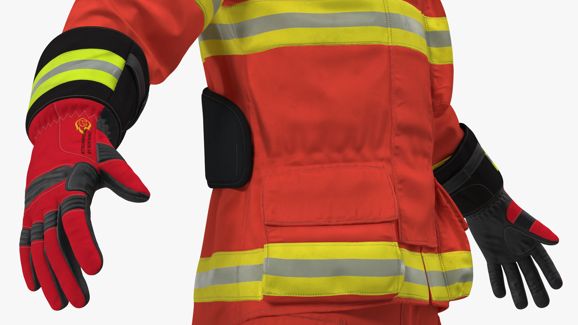 Firefighting Suit 3D
