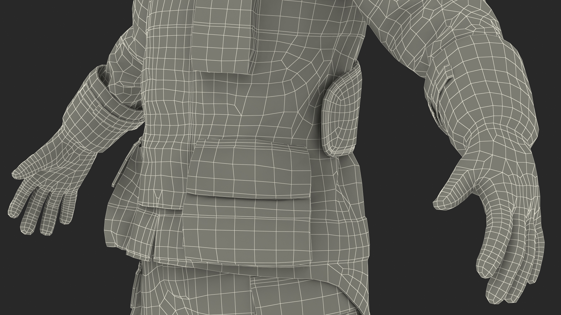 Firefighting Suit 3D