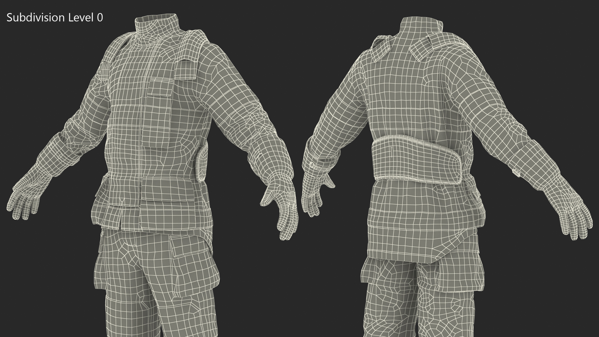 Firefighting Suit 3D