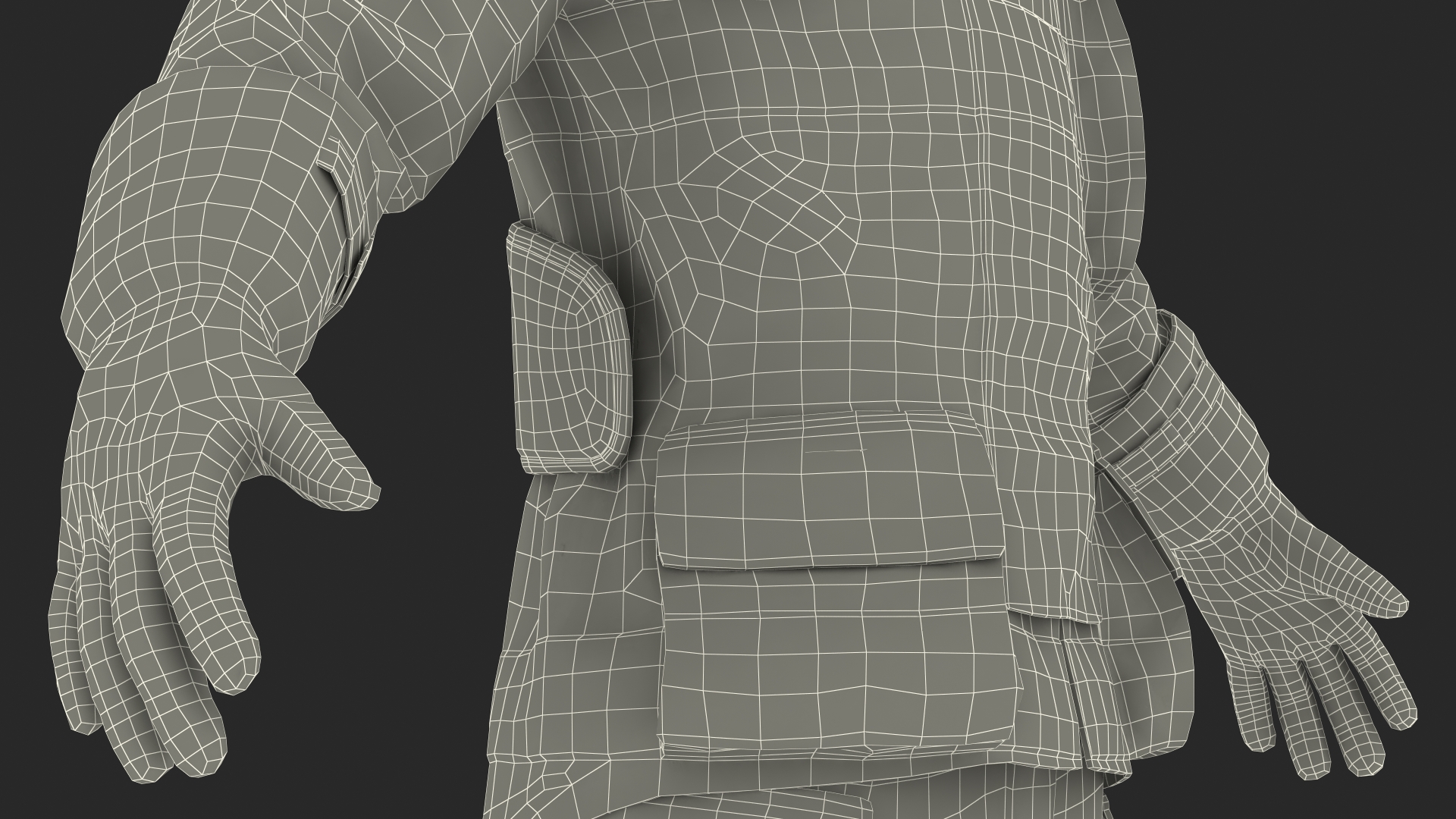Firefighting Suit 3D
