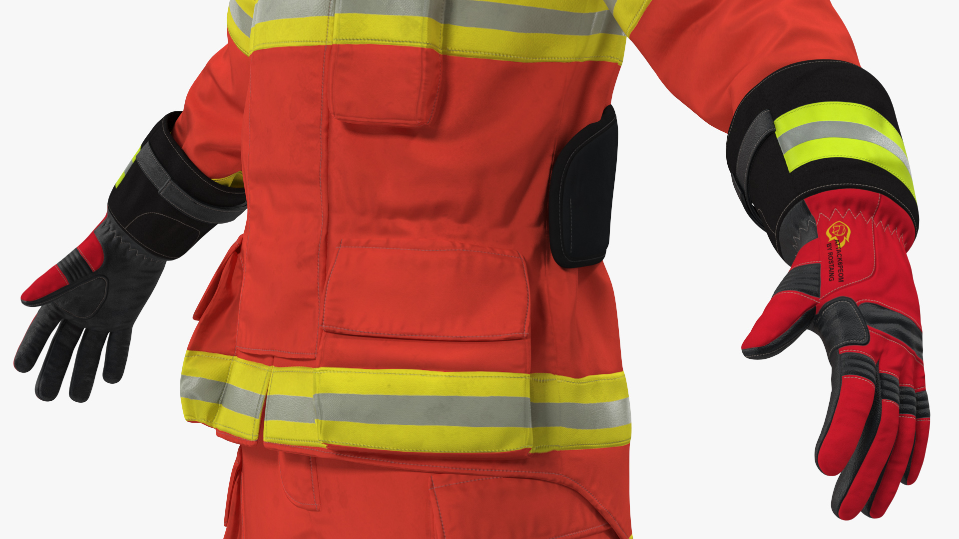 Firefighting Suit 3D