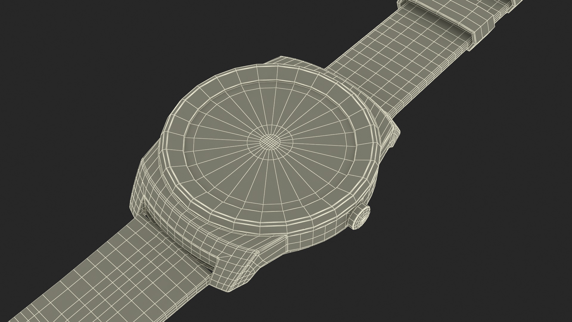 3D model Modern Wristwatch LG