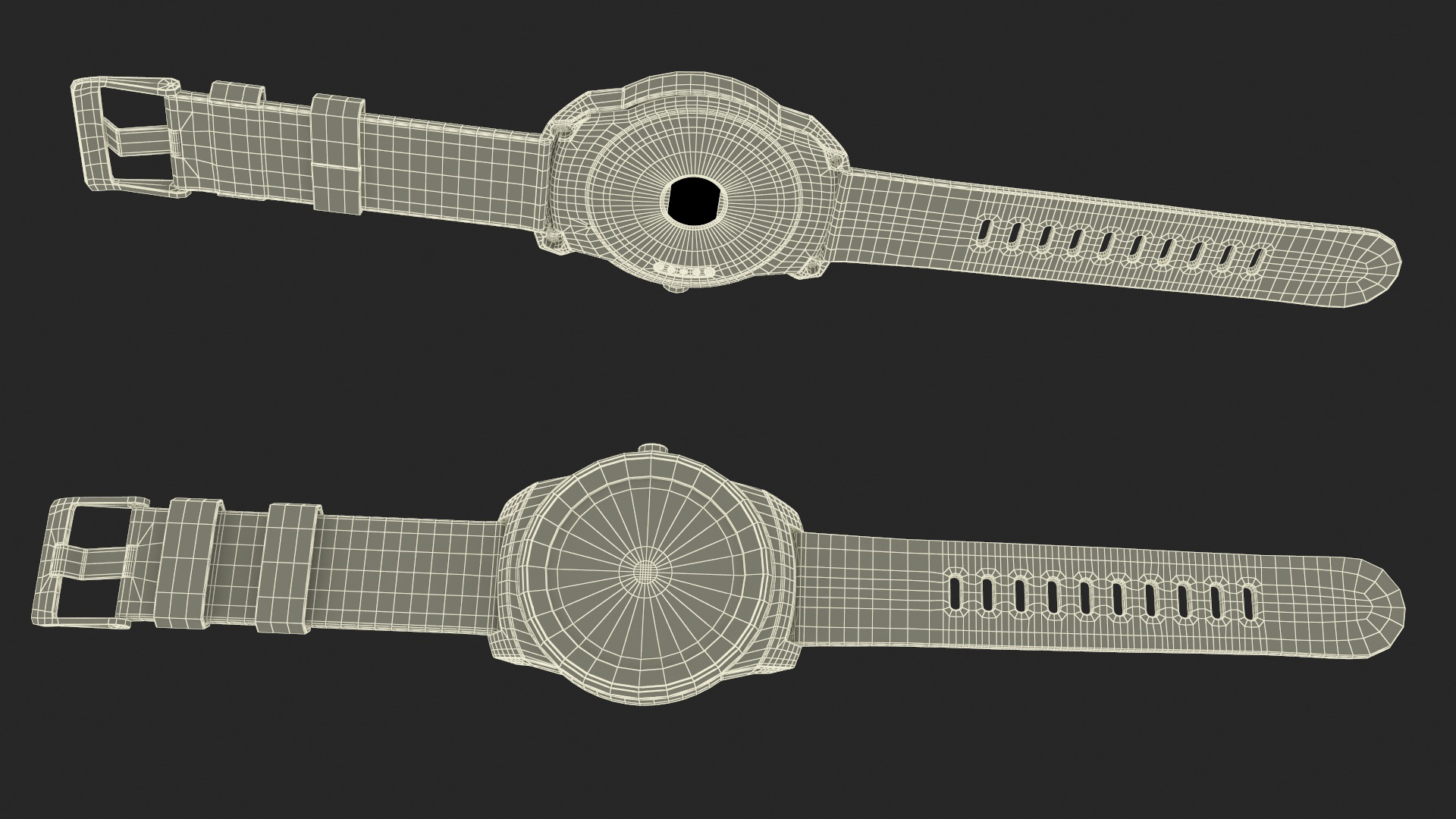 3D model Modern Wristwatch LG