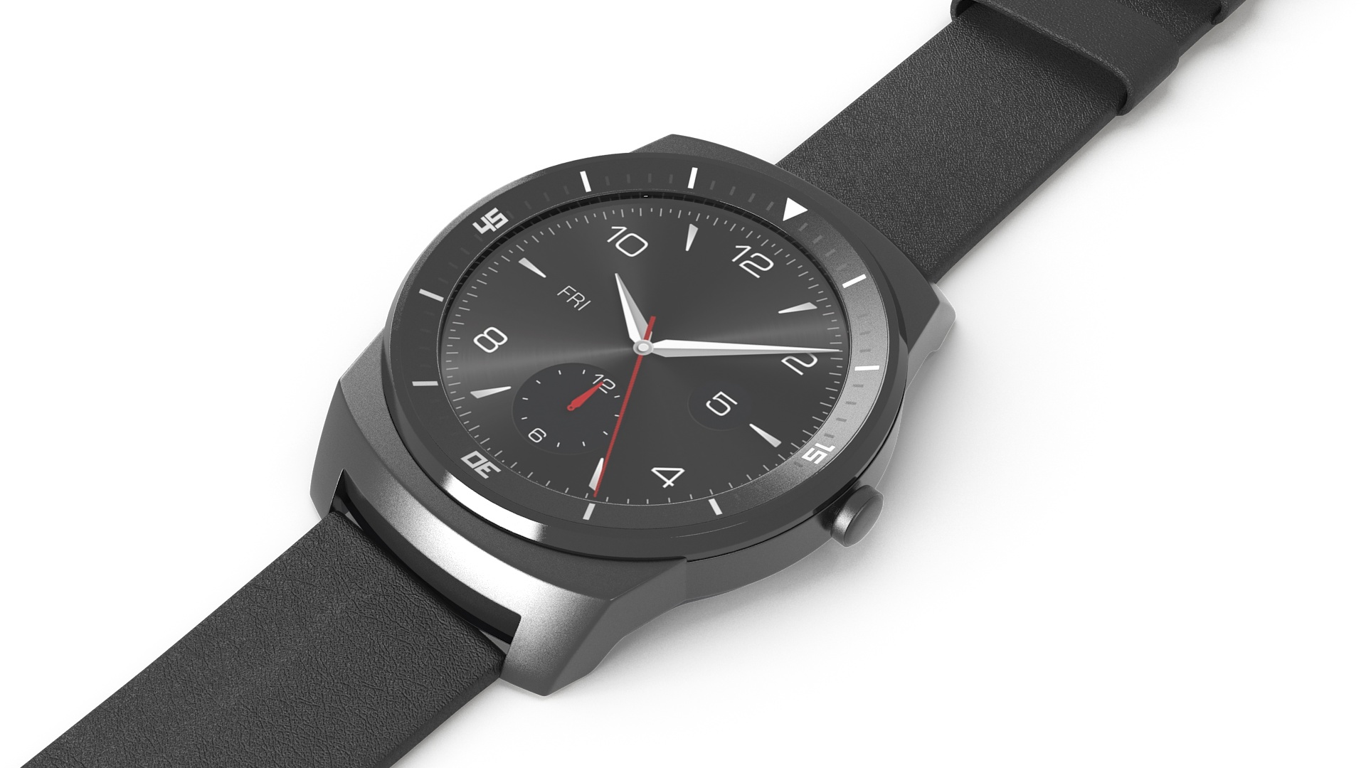 3D model Modern Wristwatch LG