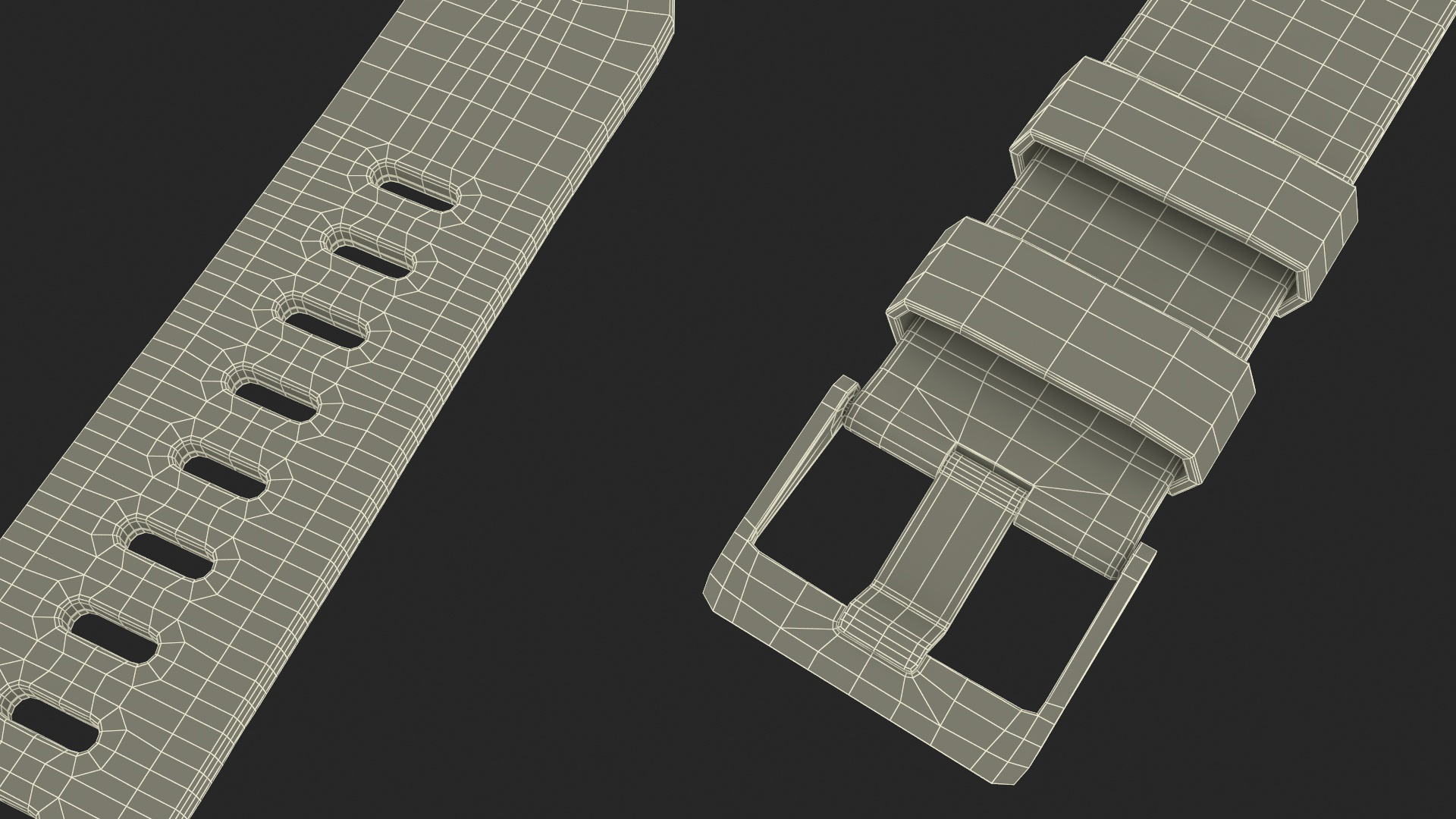 3D model Modern Wristwatch LG