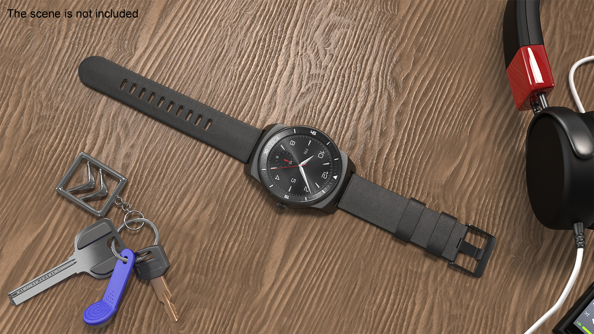 3D model Modern Wristwatch LG