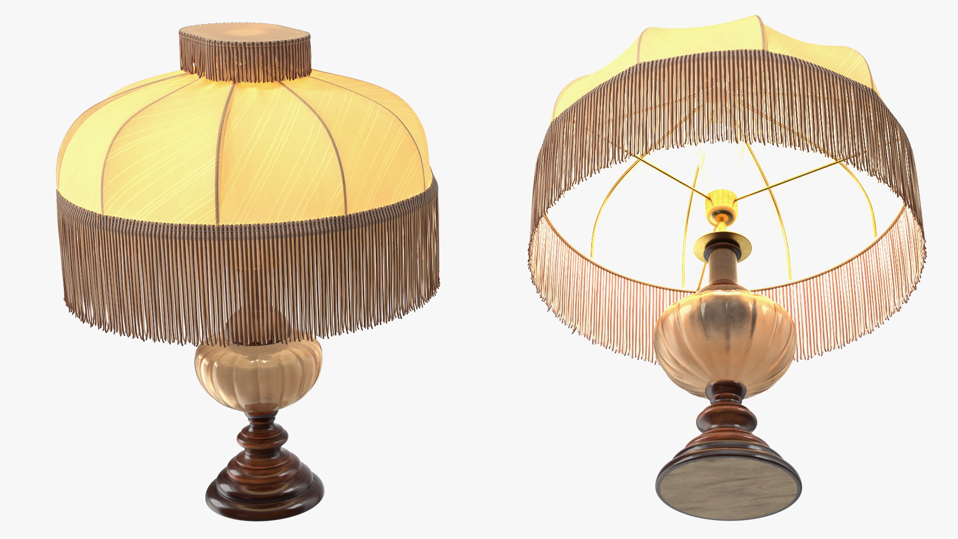 3D Vintage Table with Old Stuff model