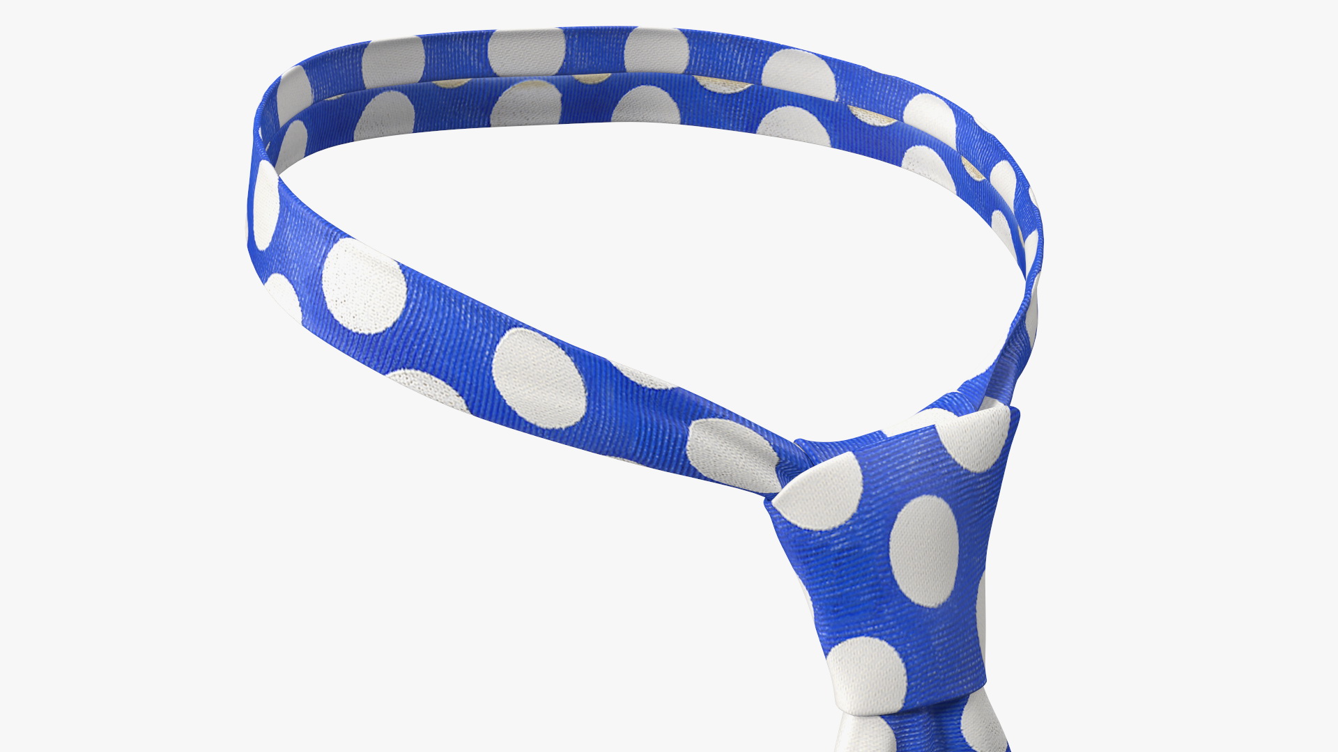 Polka Dot Necktie 3D