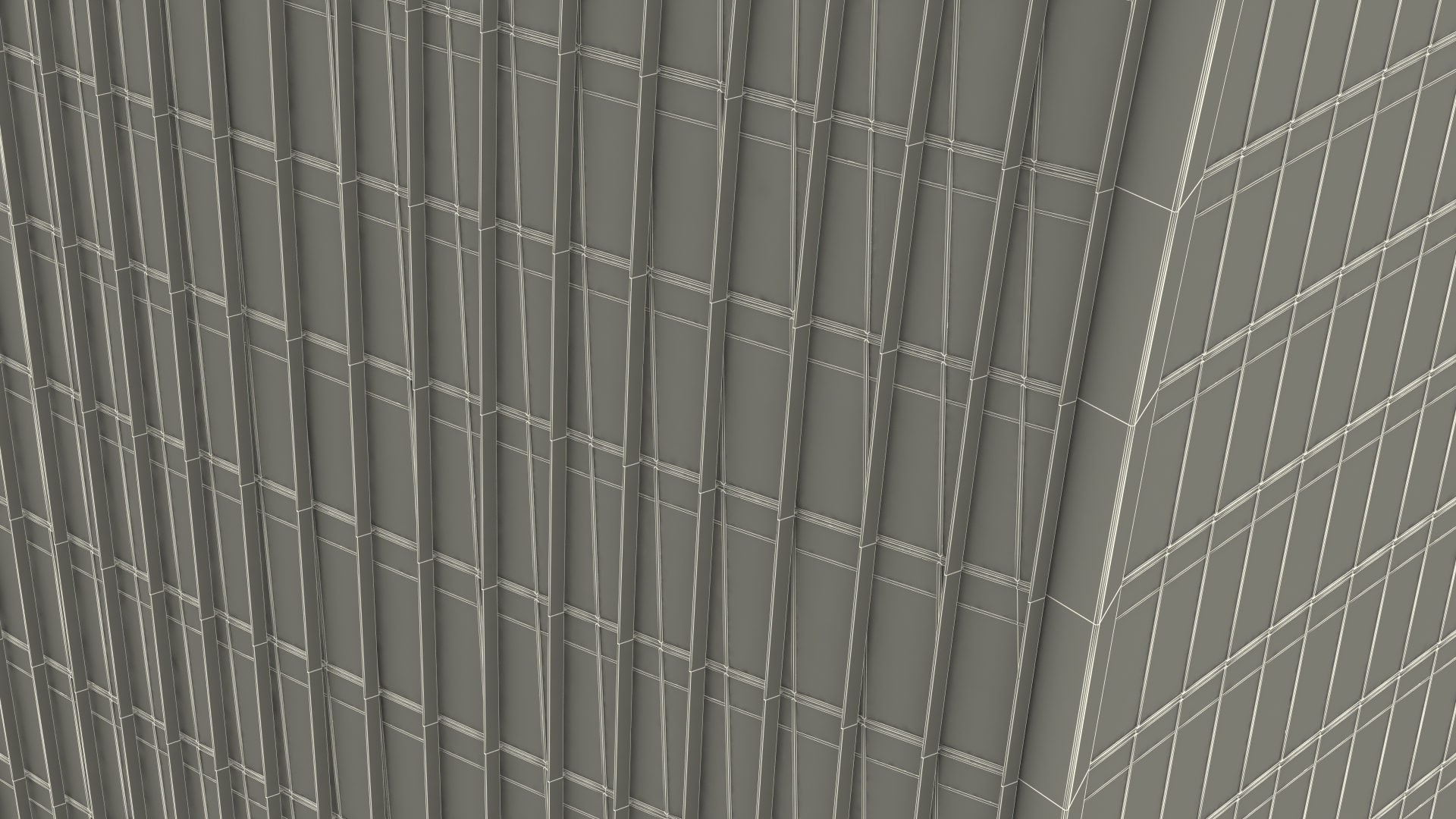 Commercial Skyscraper 20 Fenchurch Street Night Glow 3D