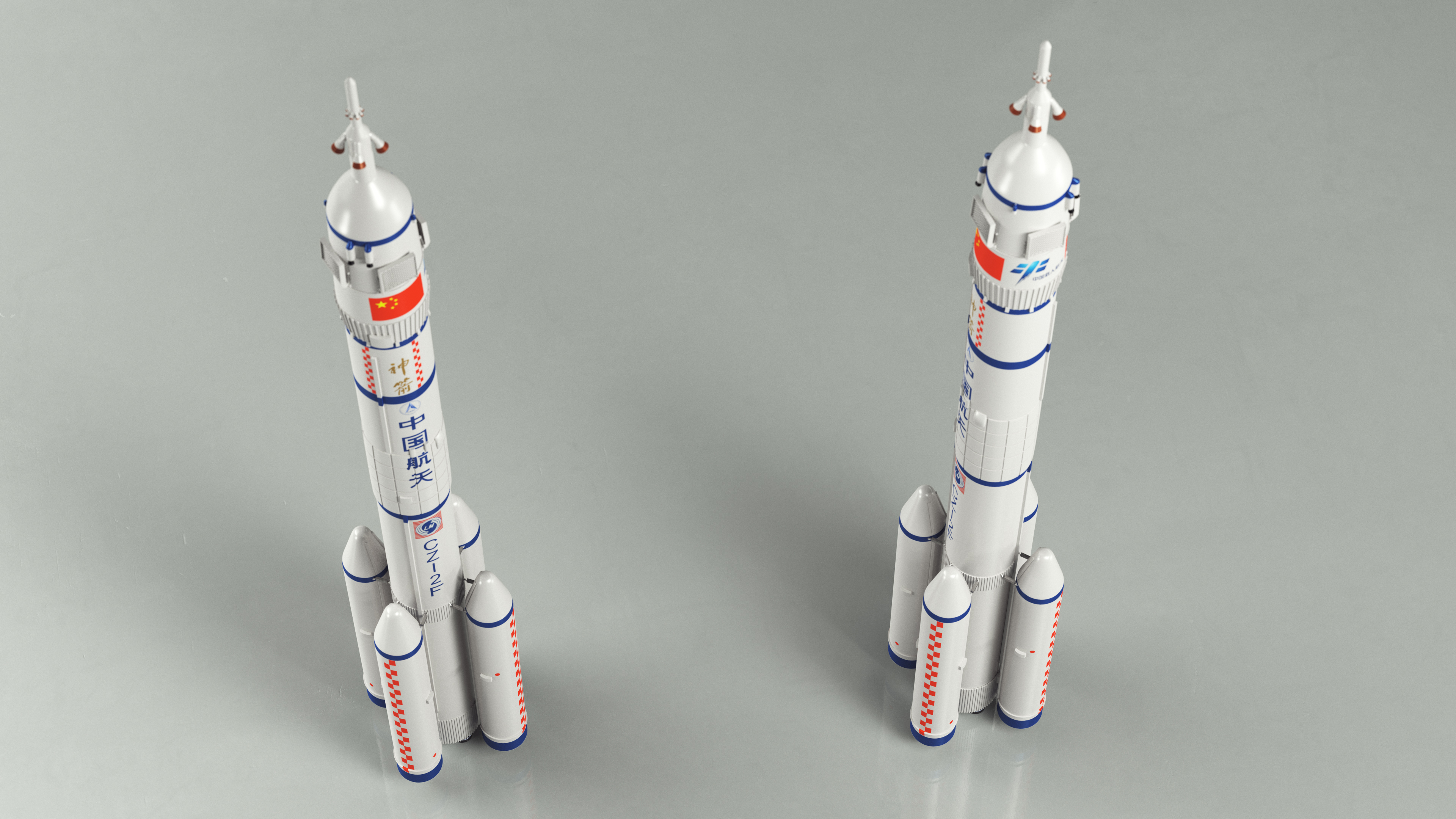 3D model Chinese Spacecraft Shenzhou 16