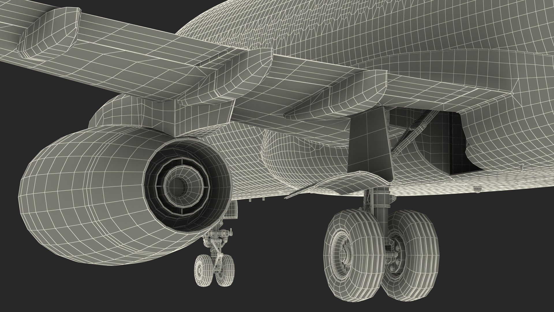 3D Sukhoi Superjet 100 with Saberlets Aeroflot model