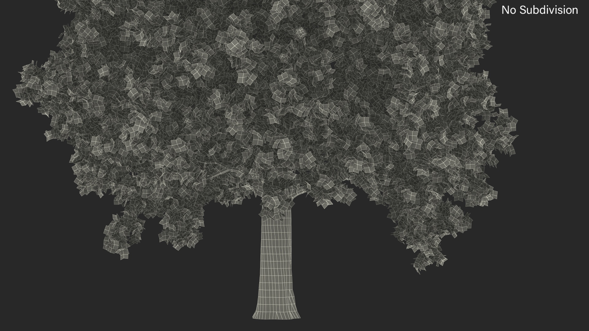 3D model Autumn Oak Tree