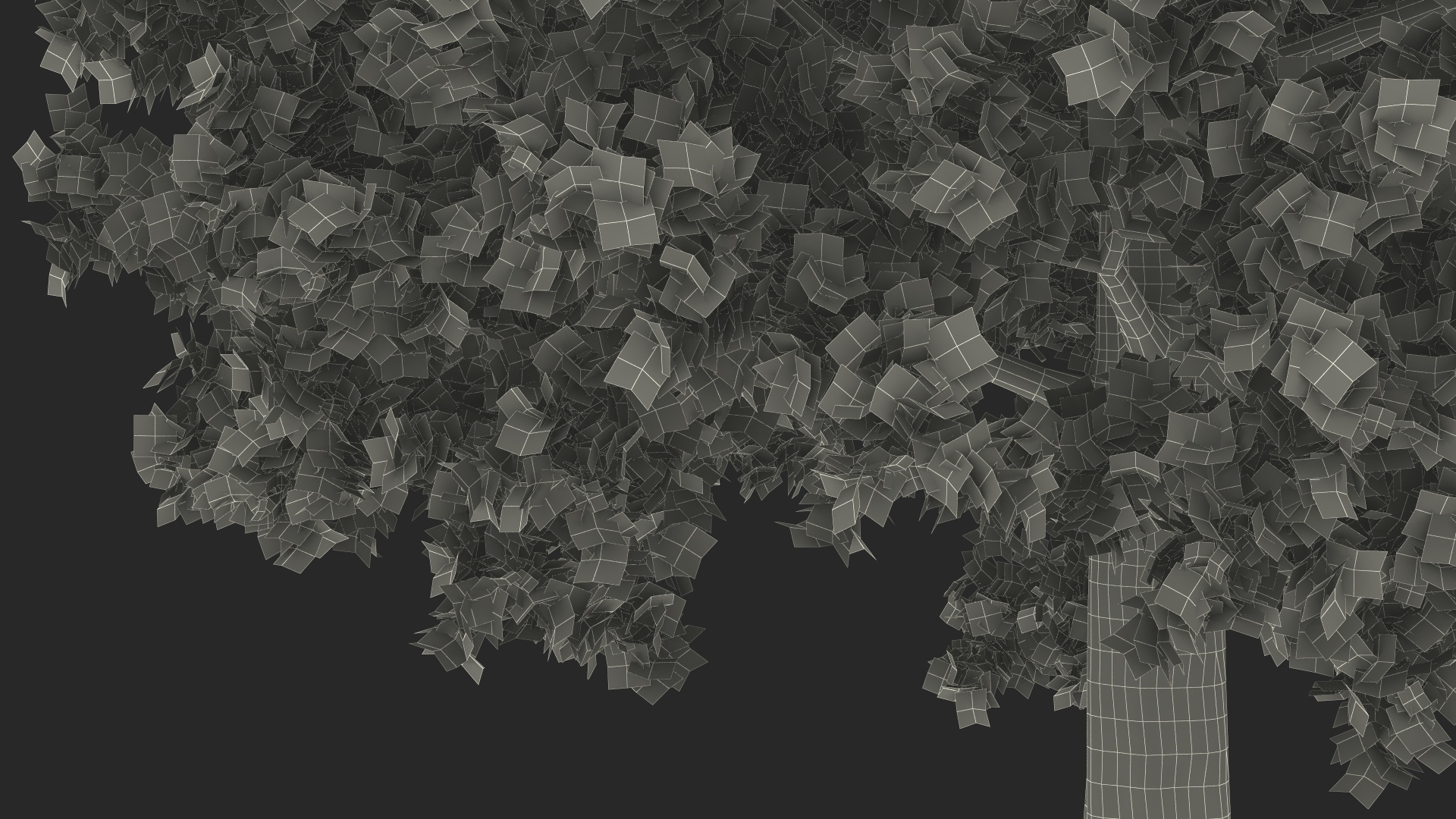 3D model Autumn Oak Tree