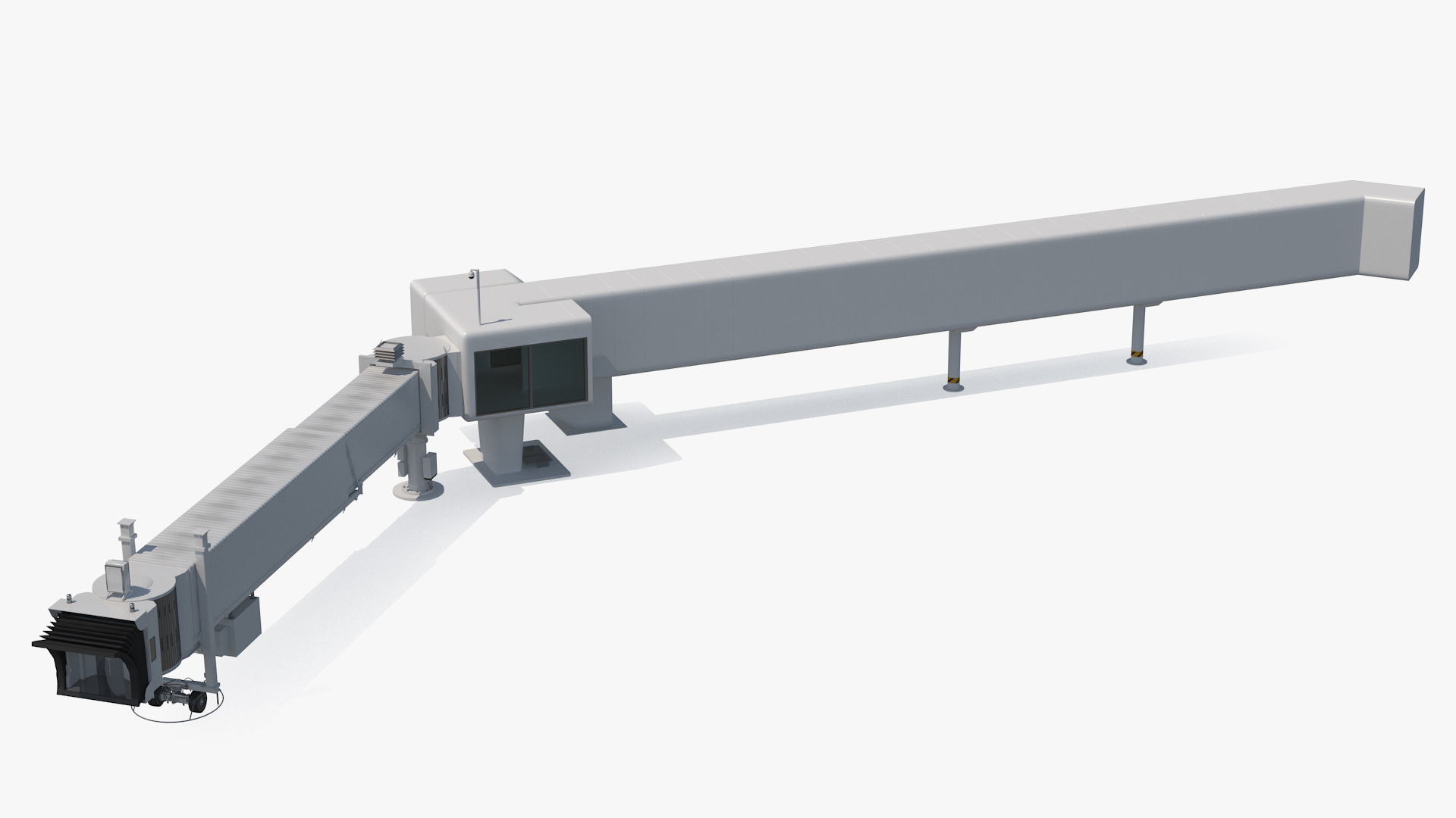 3D Airport Passenger Boarding Bridge model