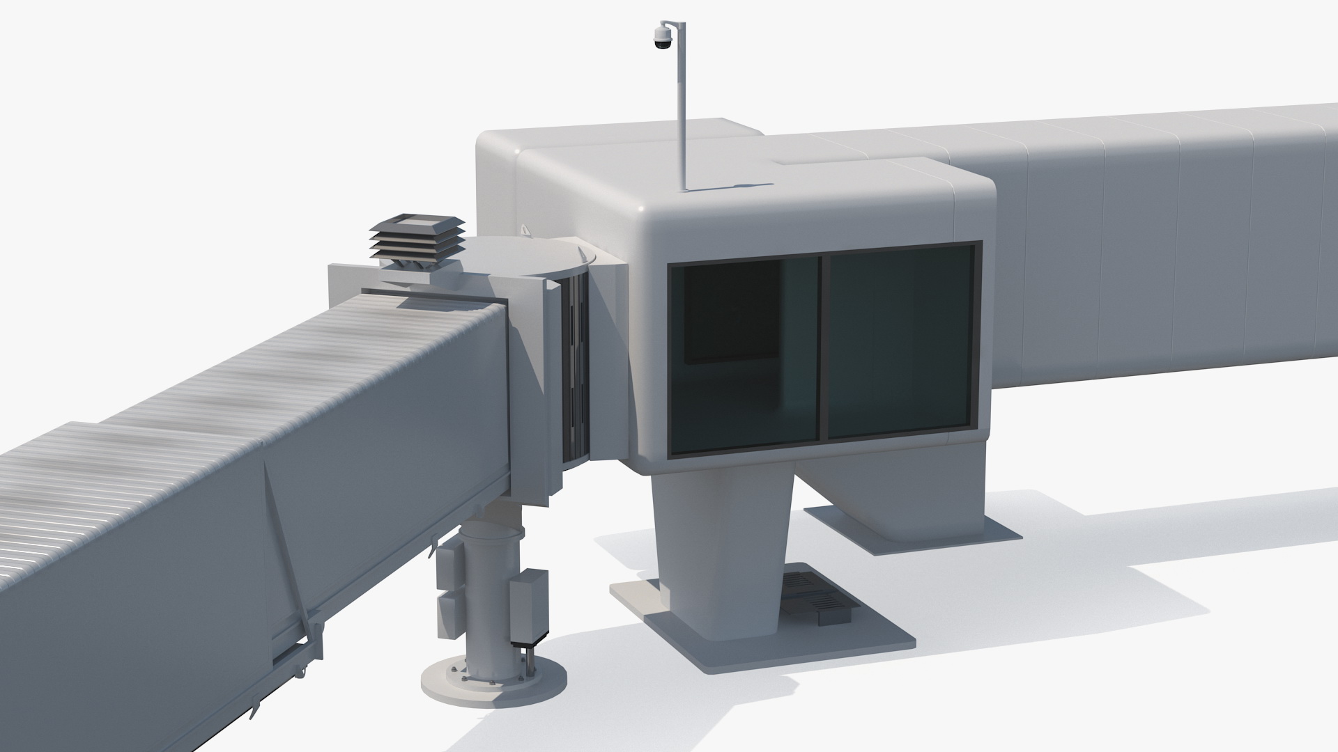 3D Airport Passenger Boarding Bridge model
