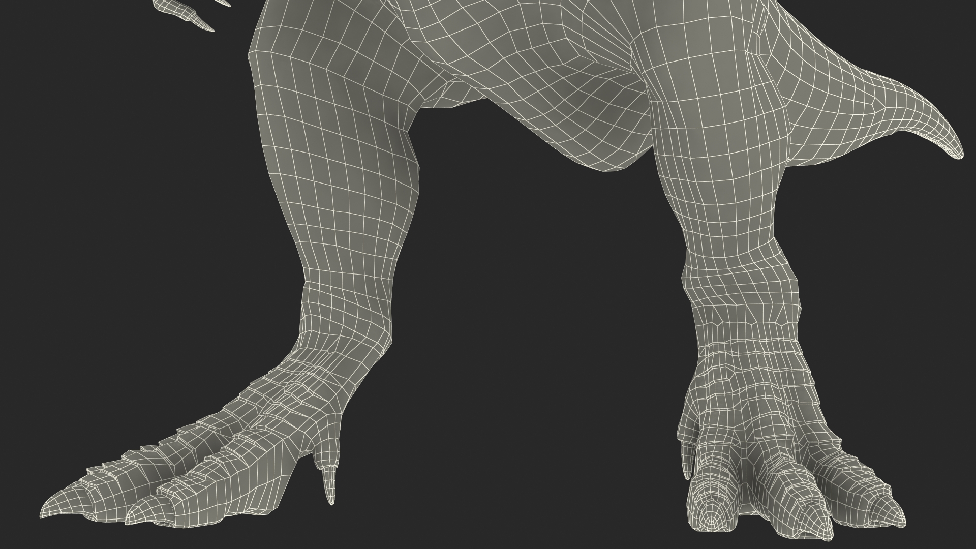 T Rex Roaring Animated Rigged 3D model