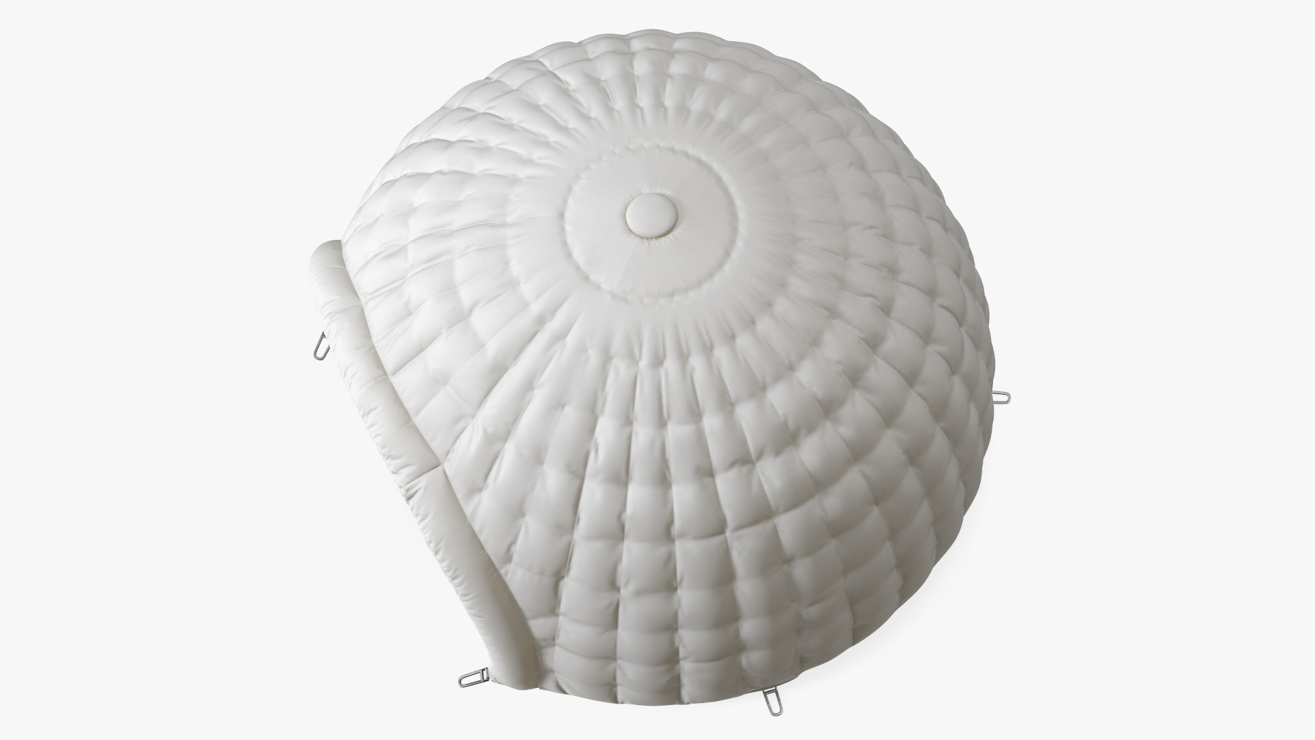 Inflatable Igloo Tent White 3D