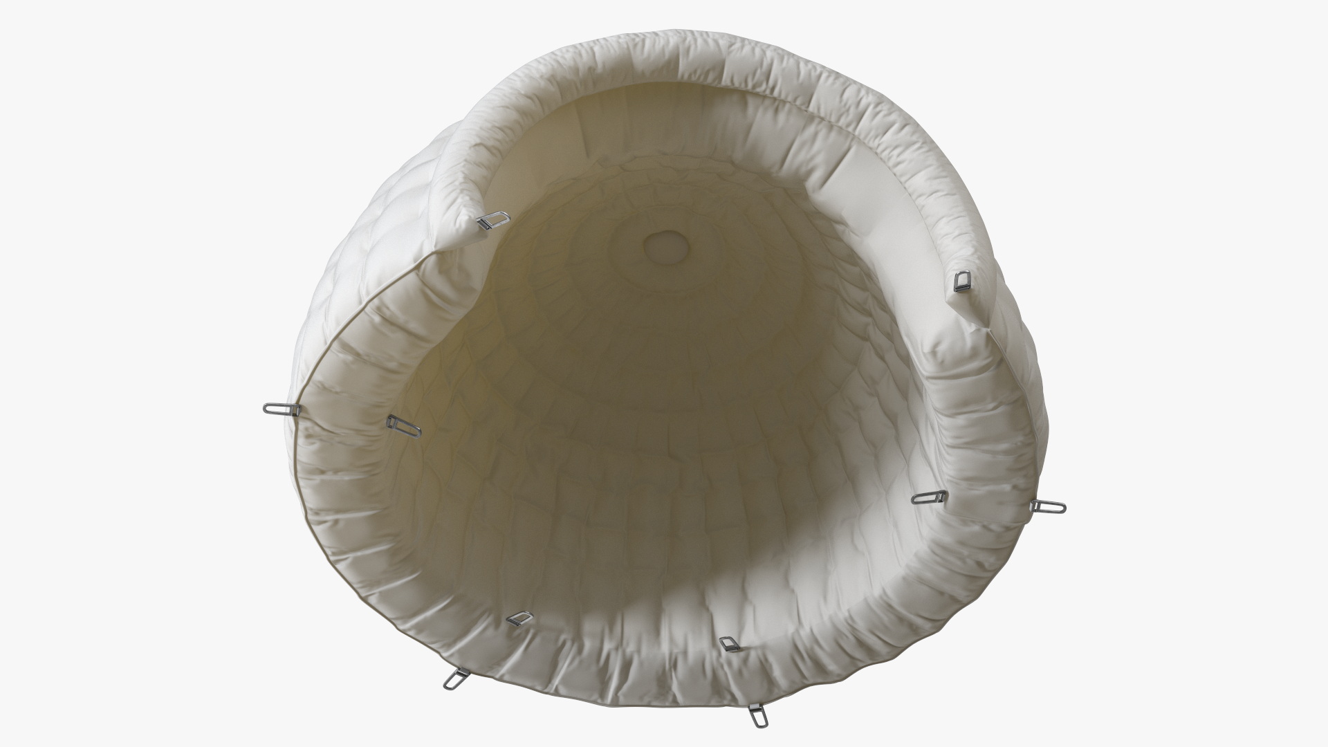 Inflatable Igloo Tent White 3D