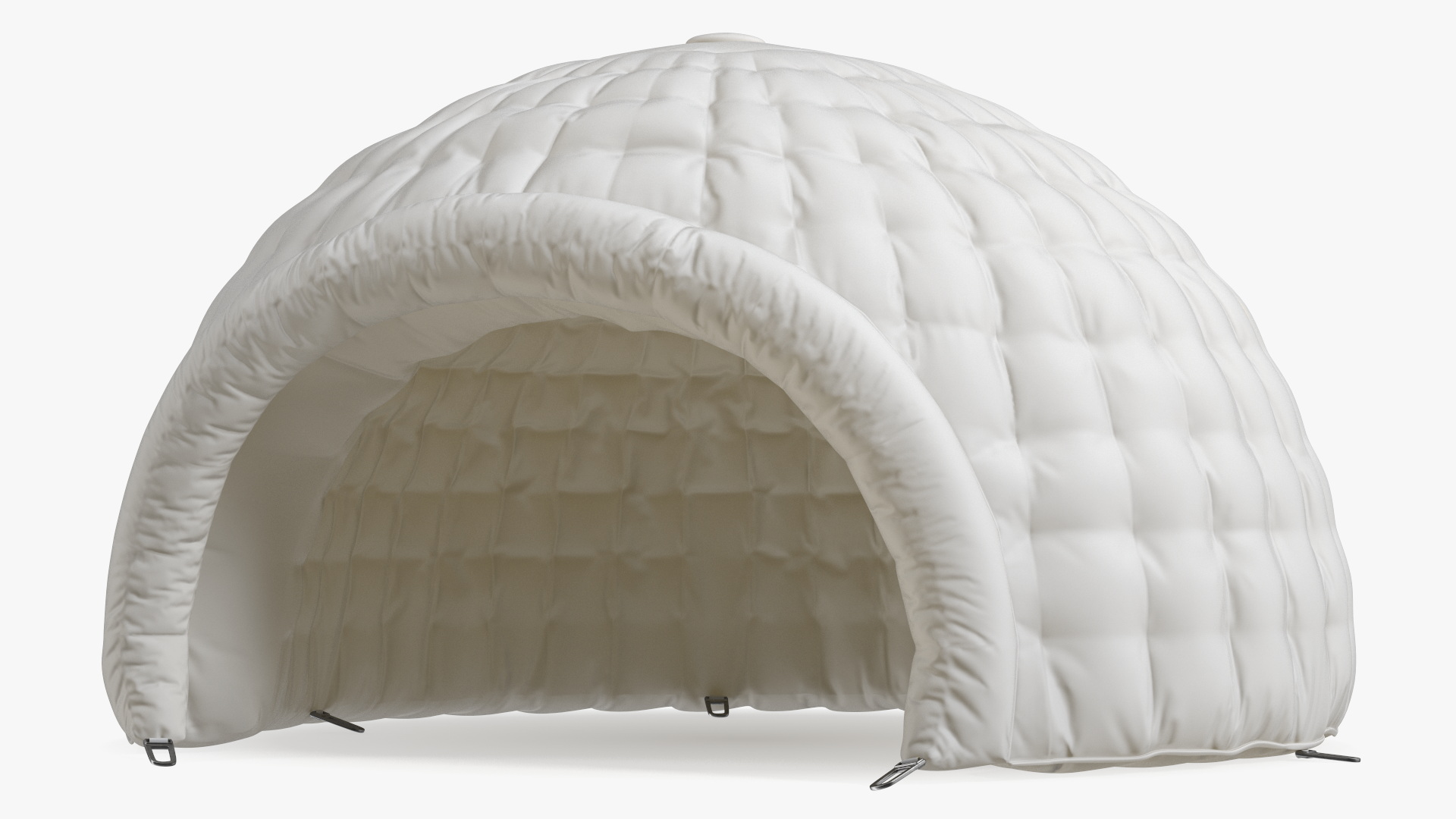 Inflatable Igloo Tent White 3D